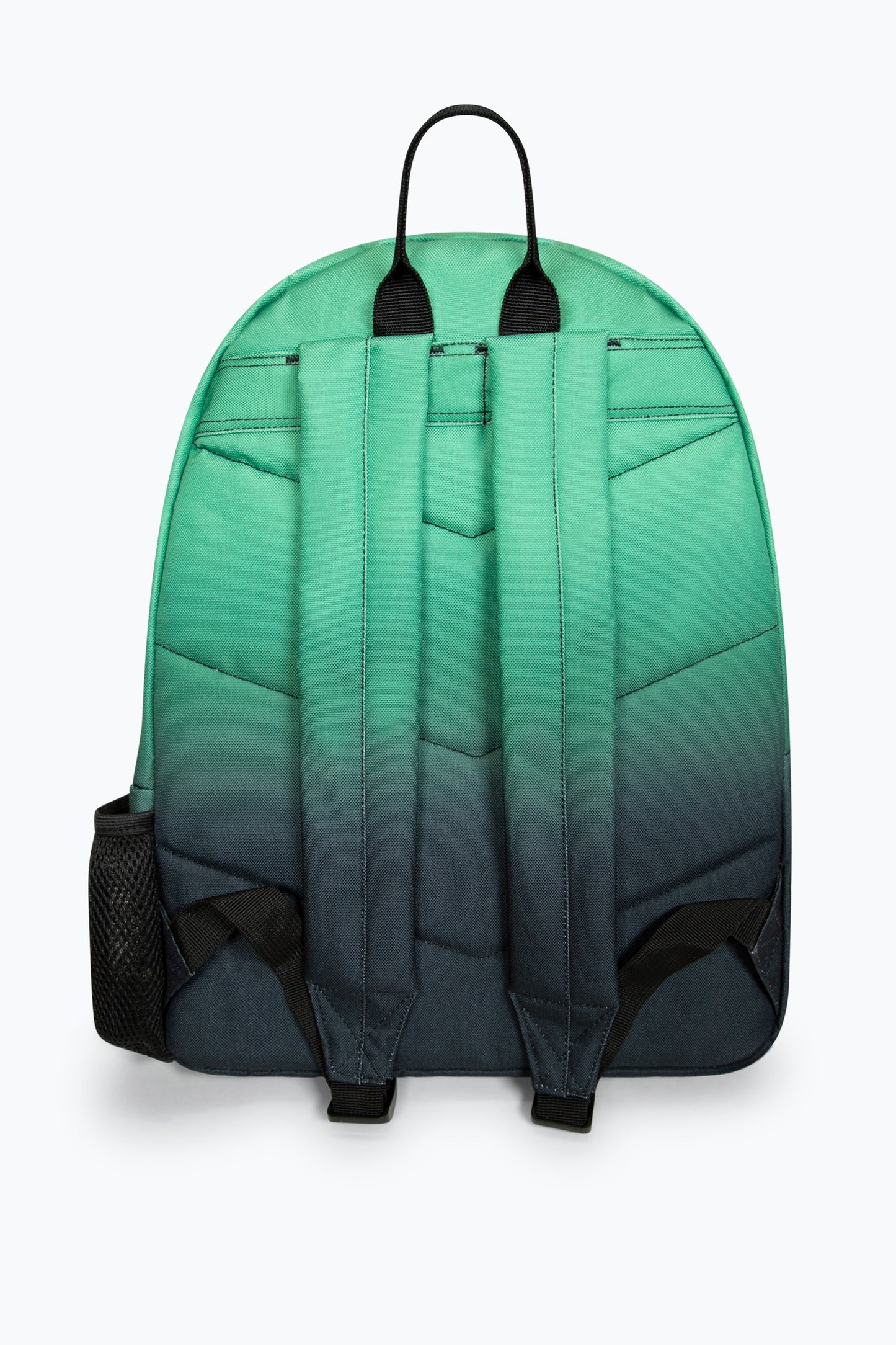 HYPE UNISEX BLACK GREEN FADE BADGE BACKPACK