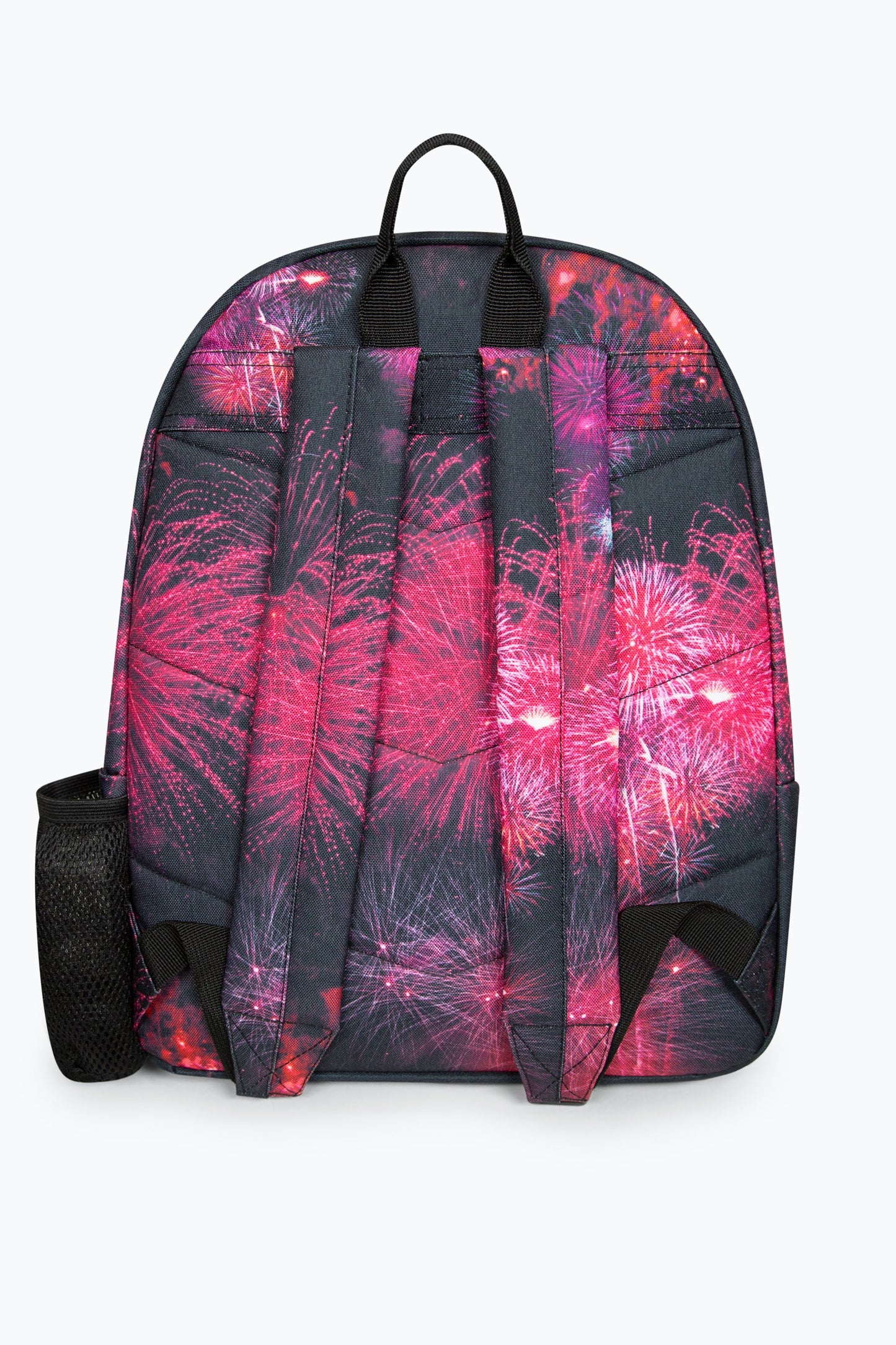 HYPE PINK FIREWORKS BADGE BACKPACK