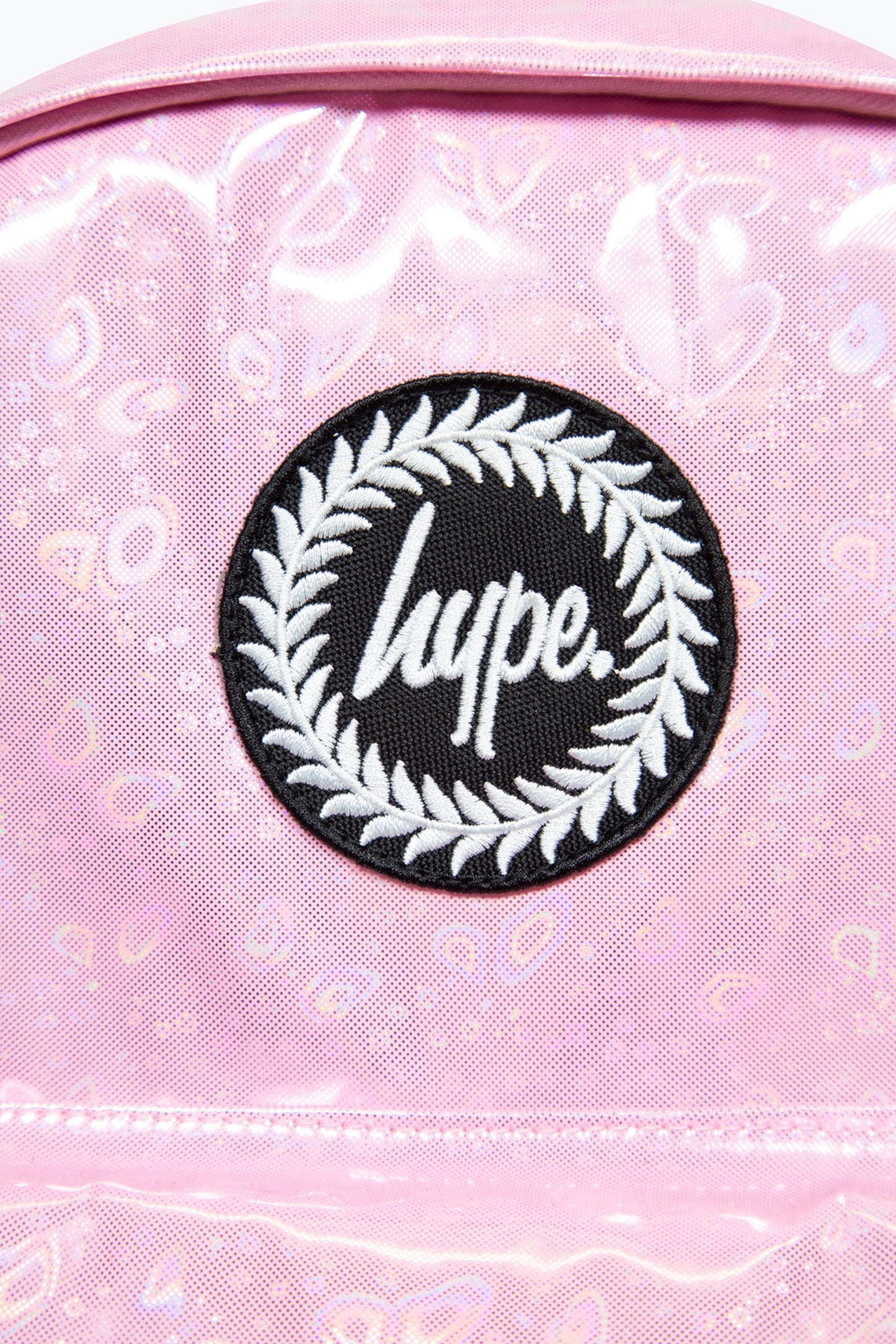 HYPE PINK DOODLES BADGE BACKPACK