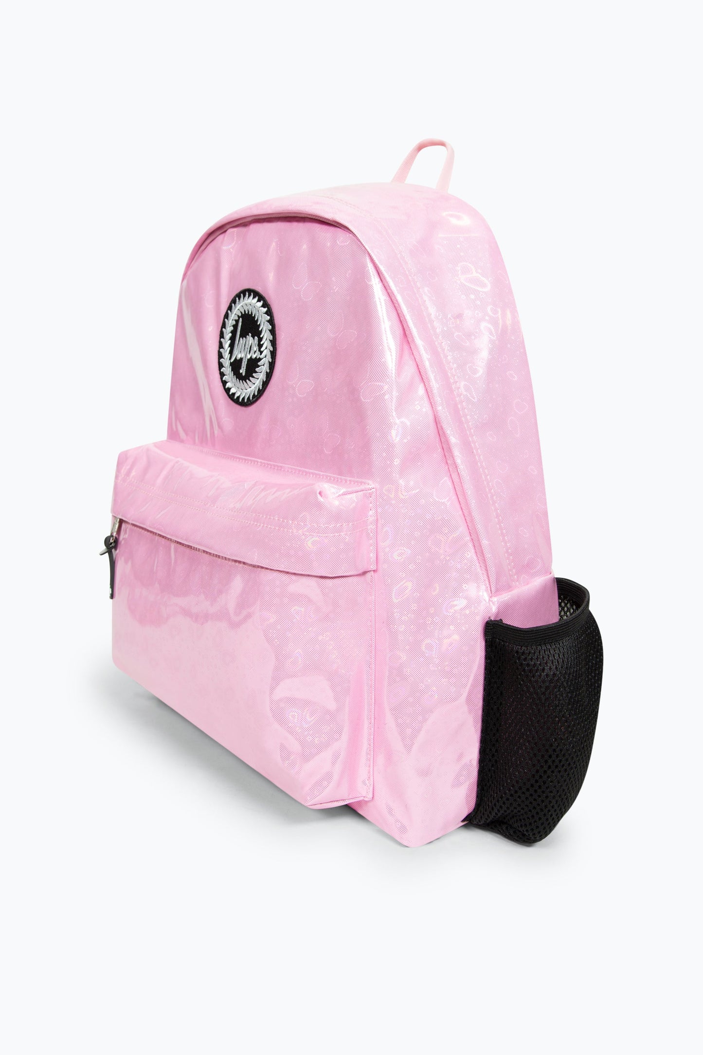 HYPE PINK DOODLES BADGE BACKPACK