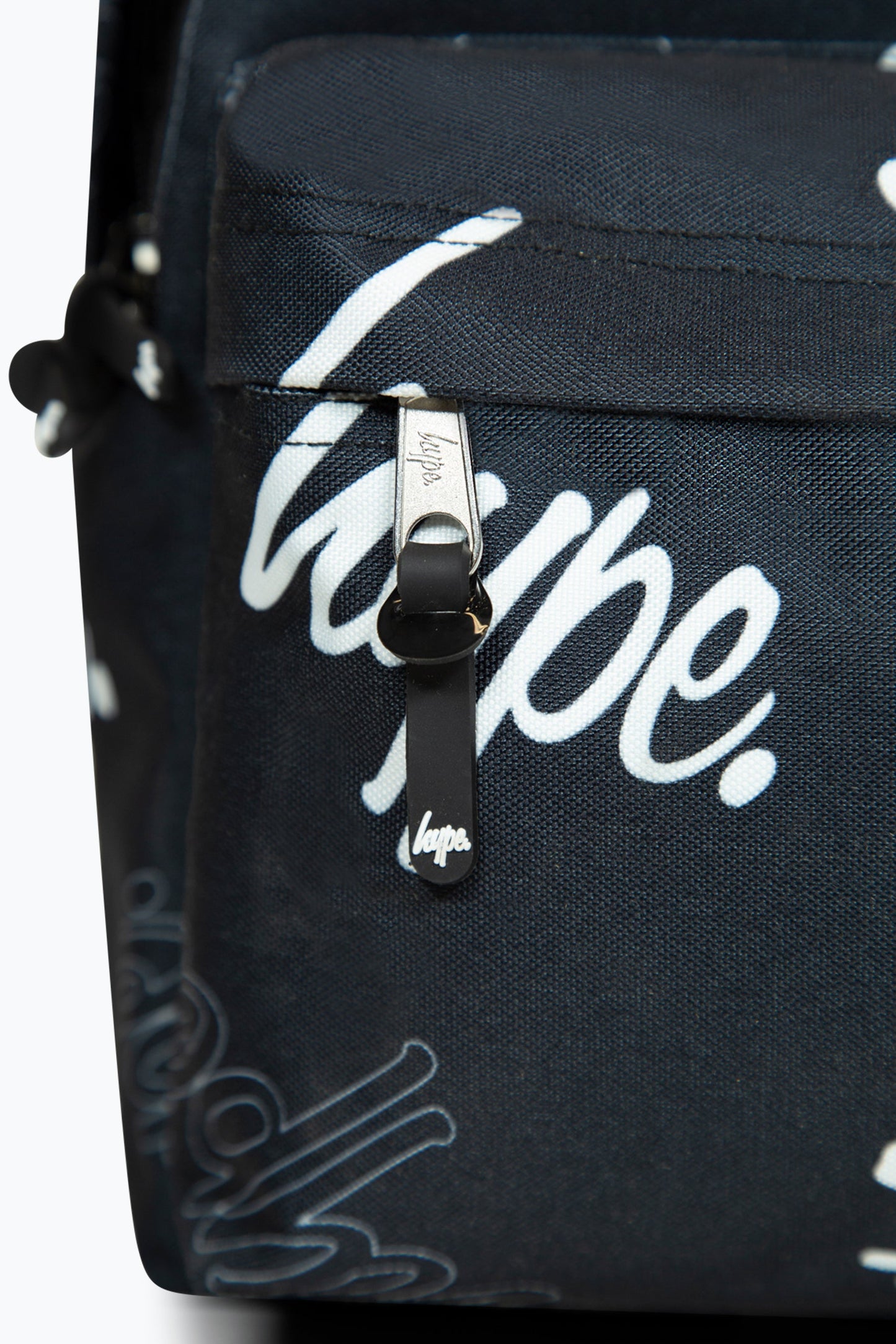 HYPE BLACK MULTI SCRIPT BADGE BACKPACK