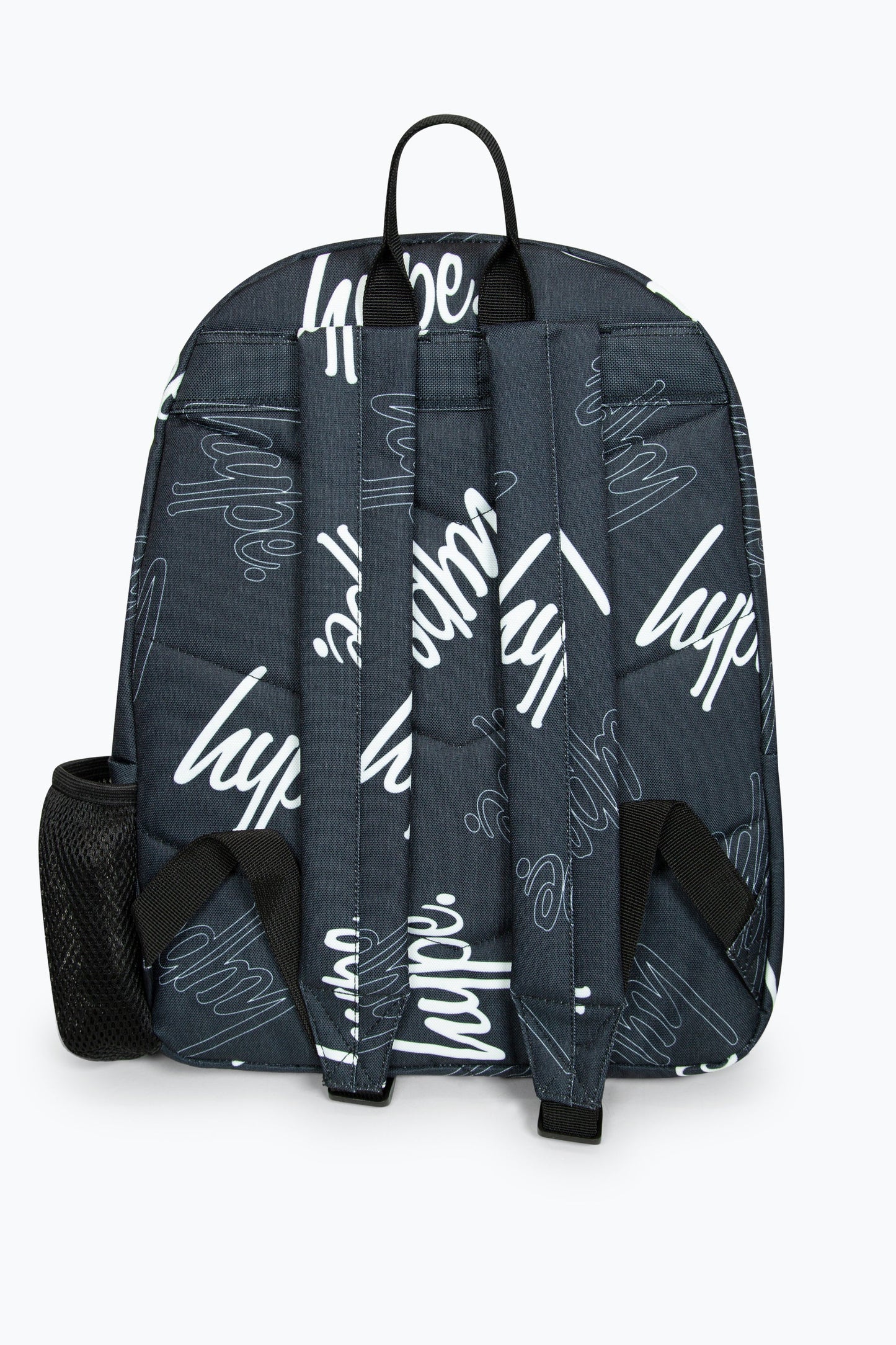 HYPE BLACK MULTI SCRIPT BADGE BACKPACK