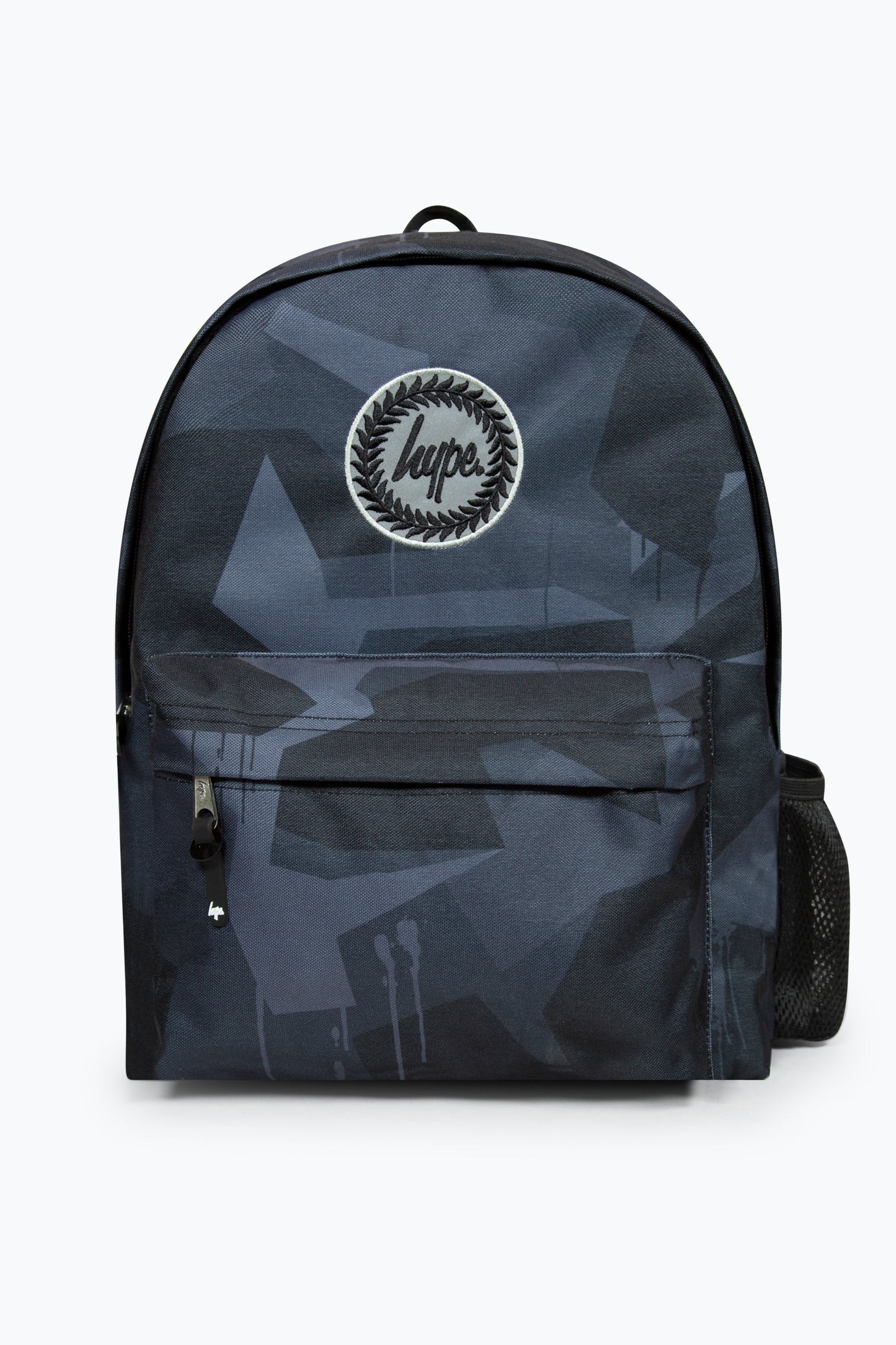 HYPE BLACK GEO CAMO BADGE BACKPACK