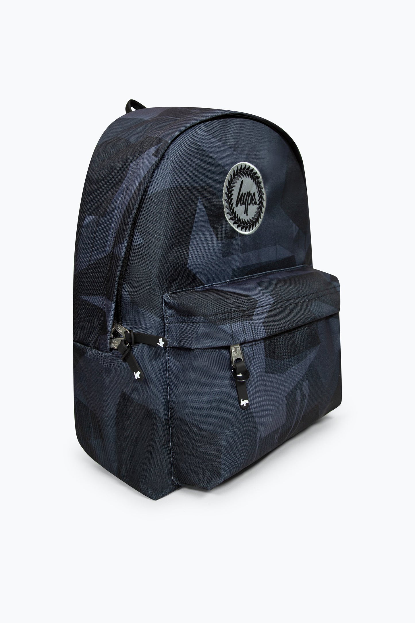 HYPE BLACK GEO CAMO BADGE BACKPACK