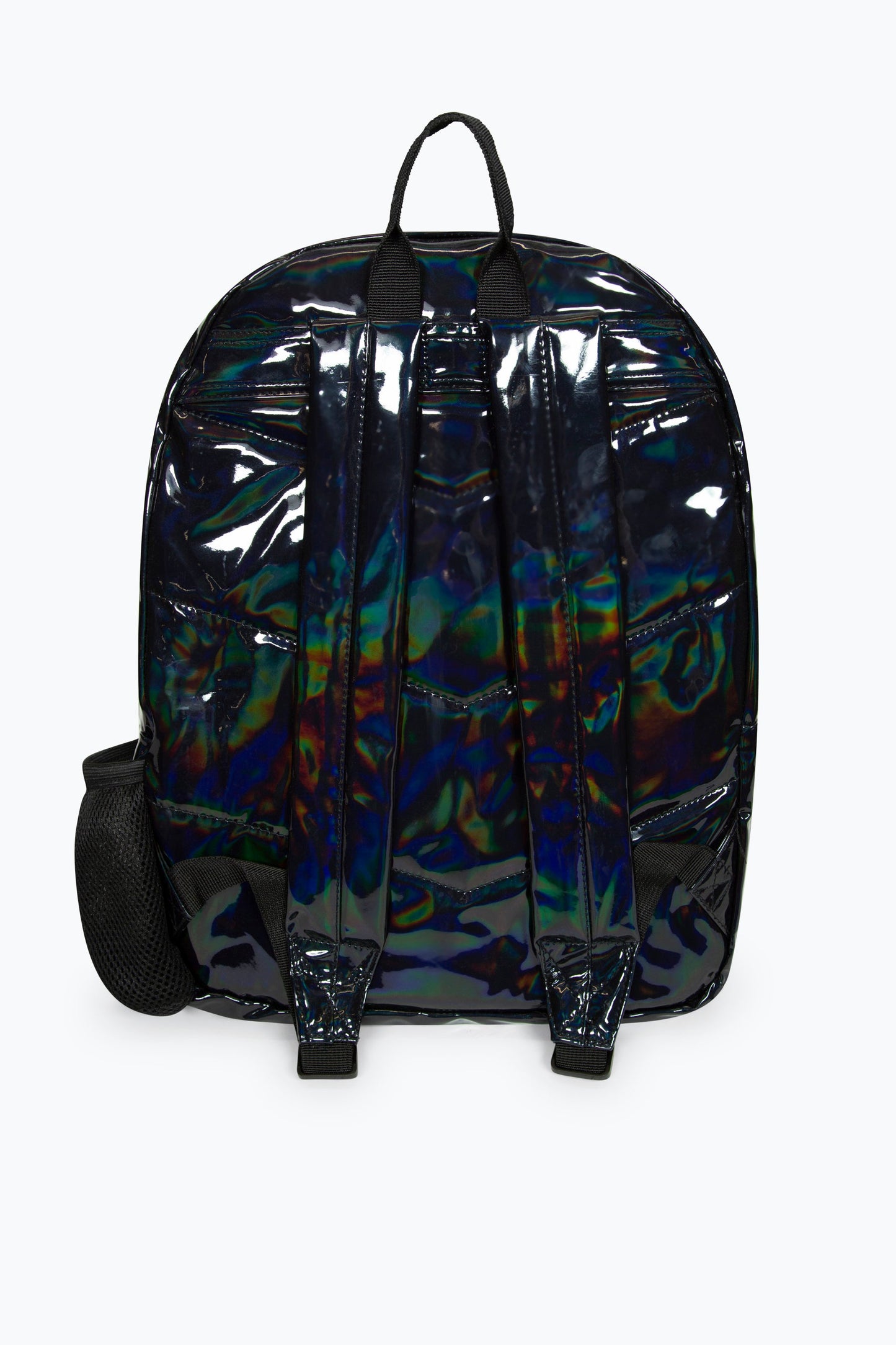 HYPE UNISEX BLACK HOLO BADGE BACKPACK