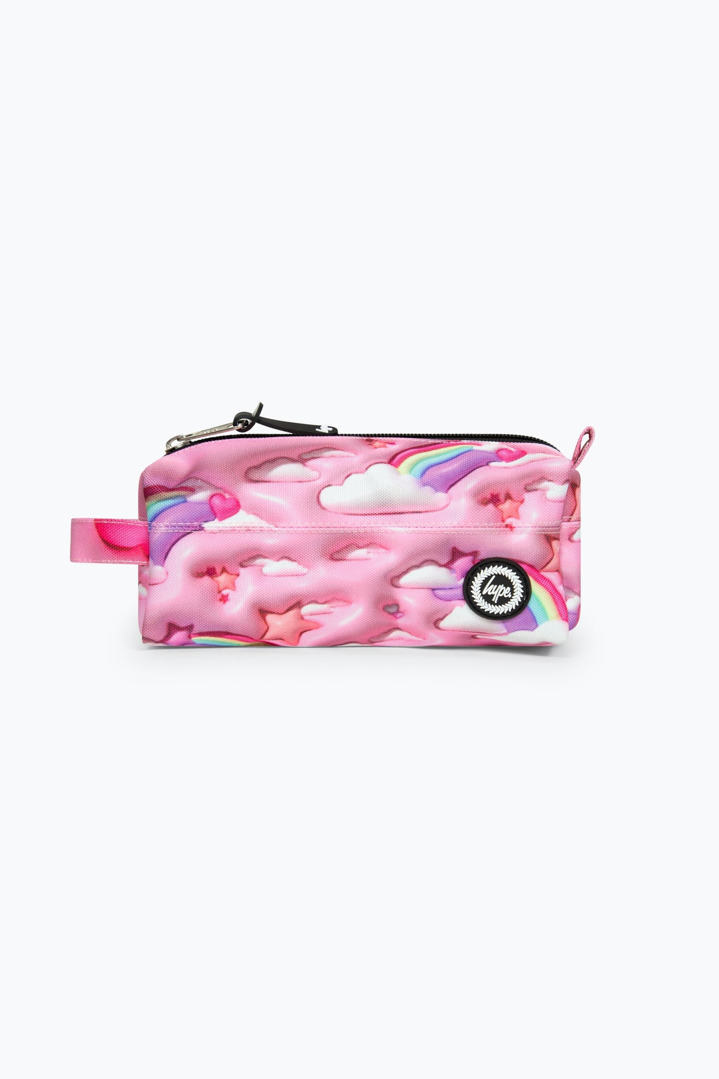 HYPE PINK 3D CLOUDS PENCIL CASE