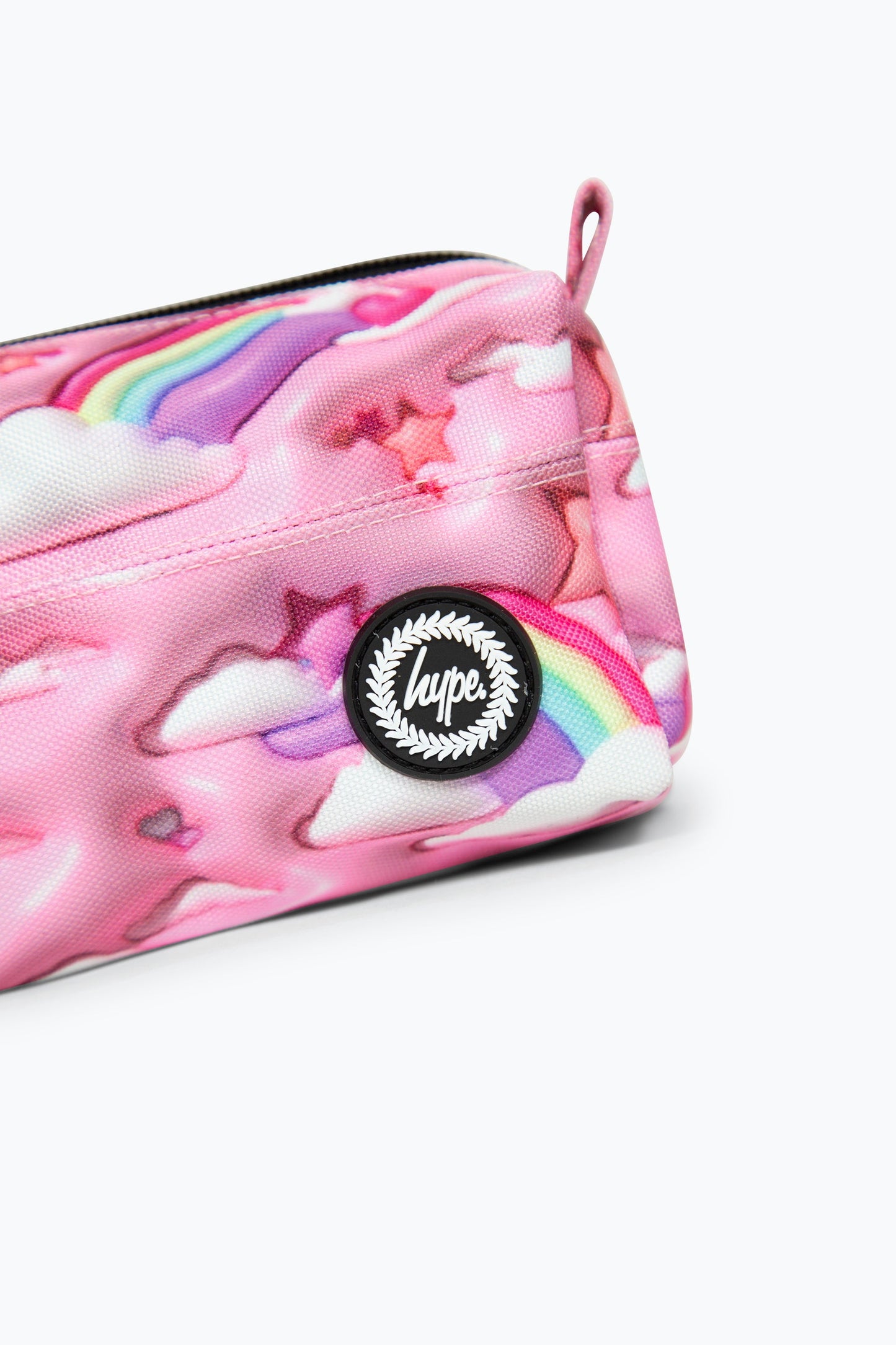 HYPE PINK 3D CLOUDS PENCIL CASE