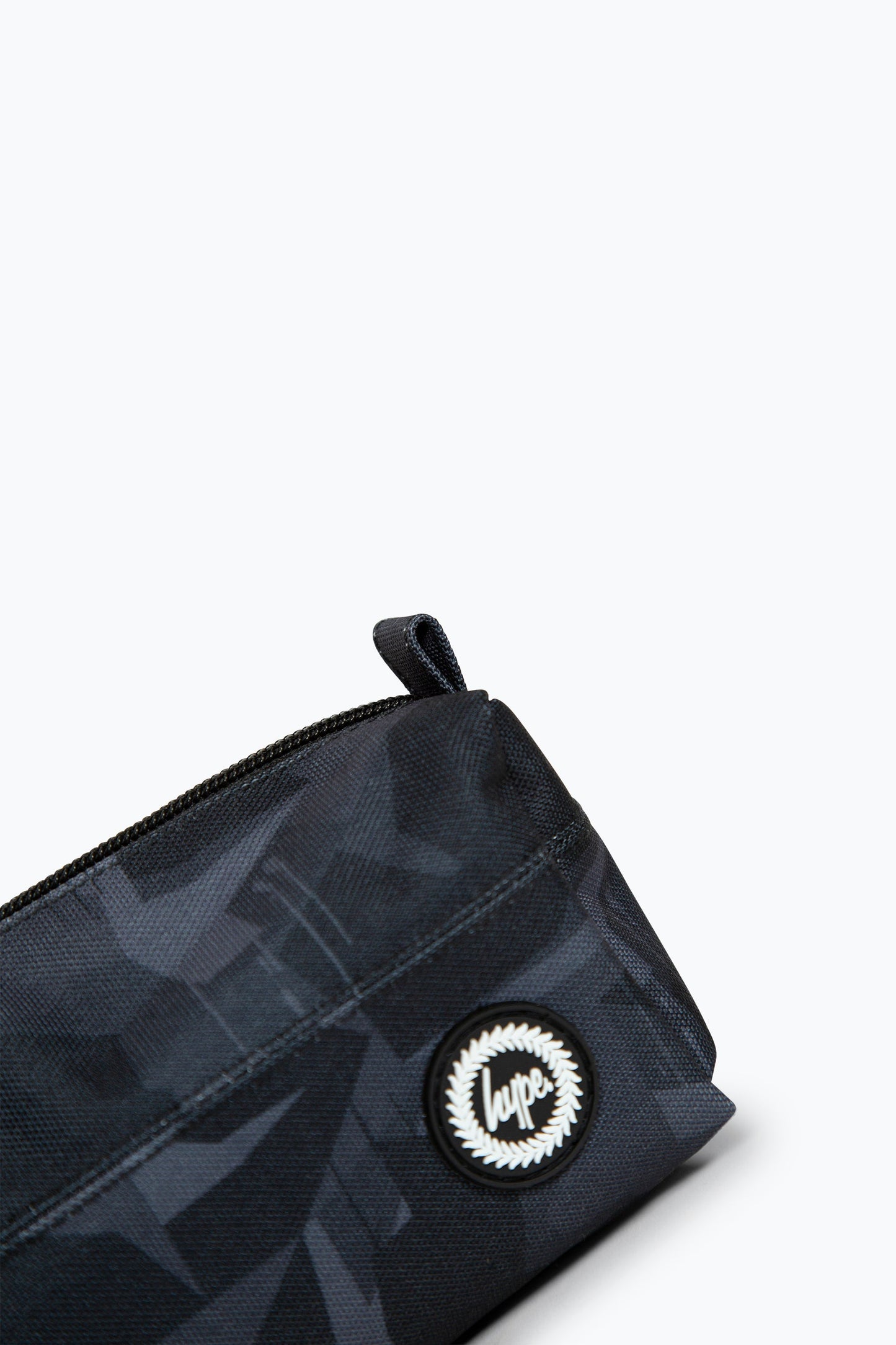 HYPE BLACK GEO CAMO PENCIL CASE