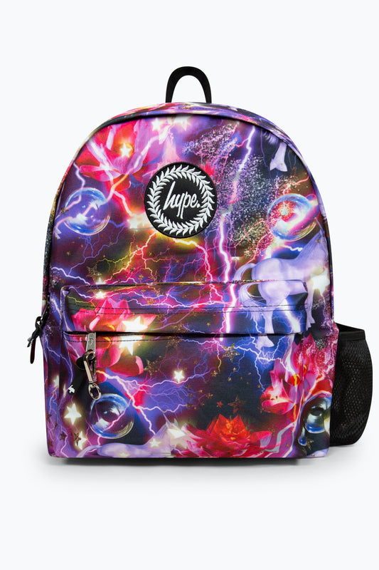 HYPE UNICORN LIGHTNING BADGE BACKPACK