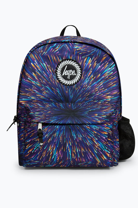 HYPE UNISEX MULTI LIGHTSPEED BADGE BACKPACK