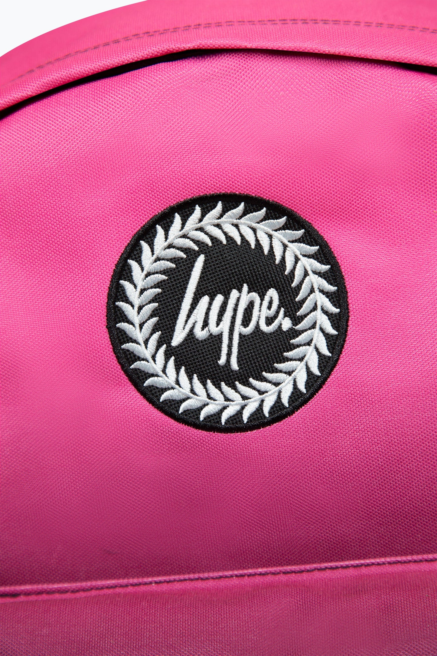 HYPE BLACK/PINK FADE BADGE BACKPACK