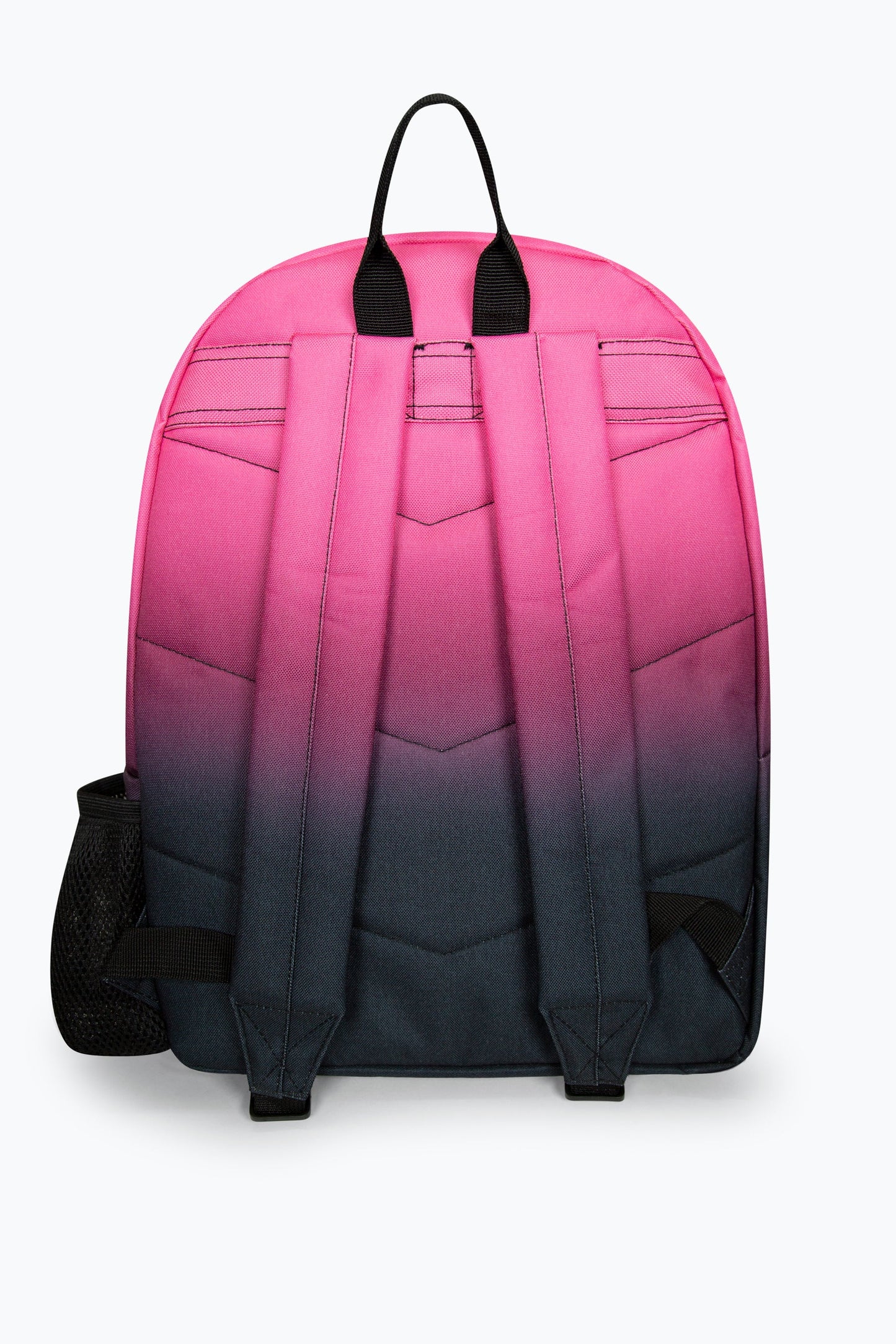 HYPE BLACK/PINK FADE BADGE BACKPACK