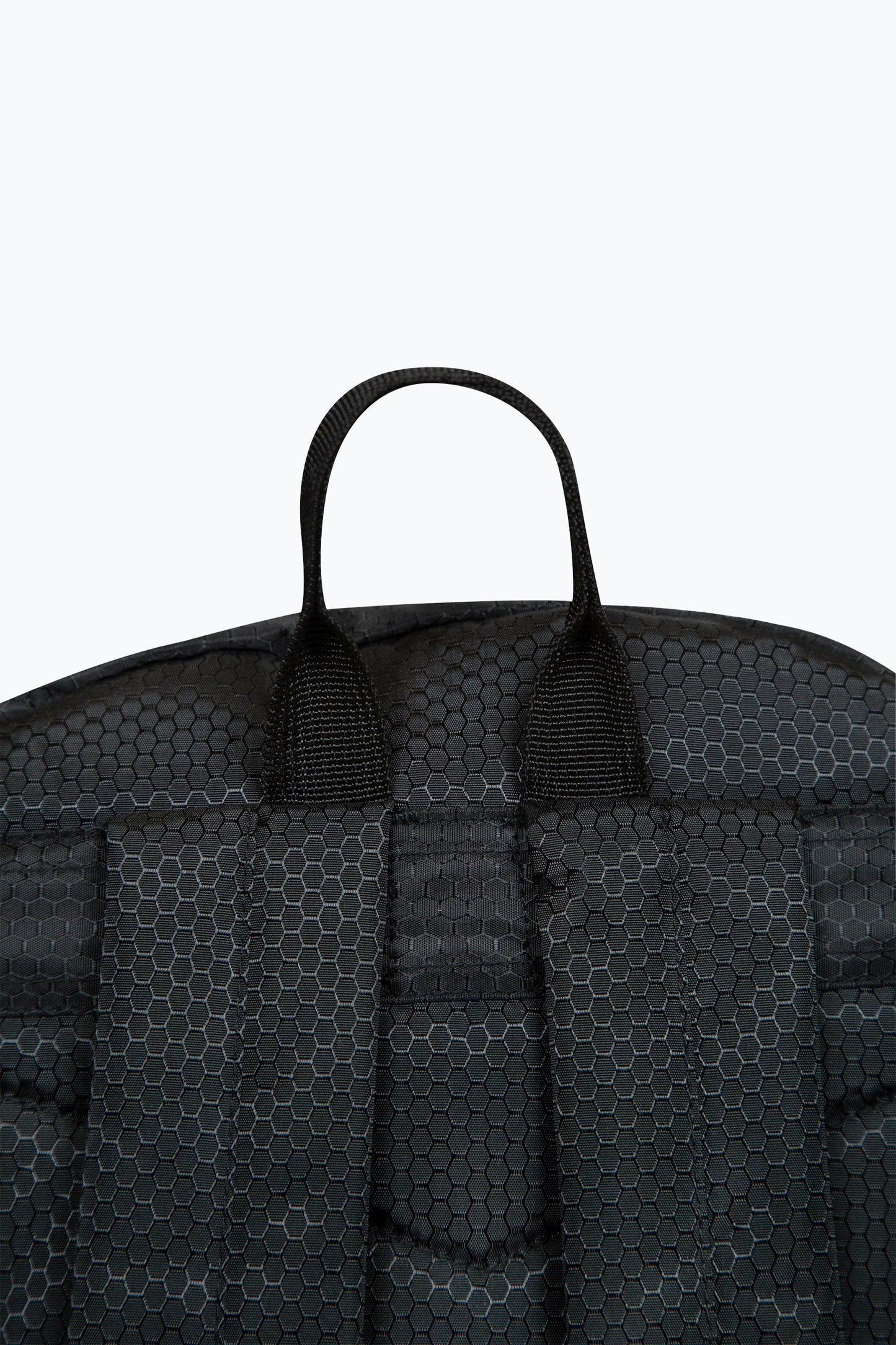 HYPE BLACK HEXAGON BADGE BACKPACK