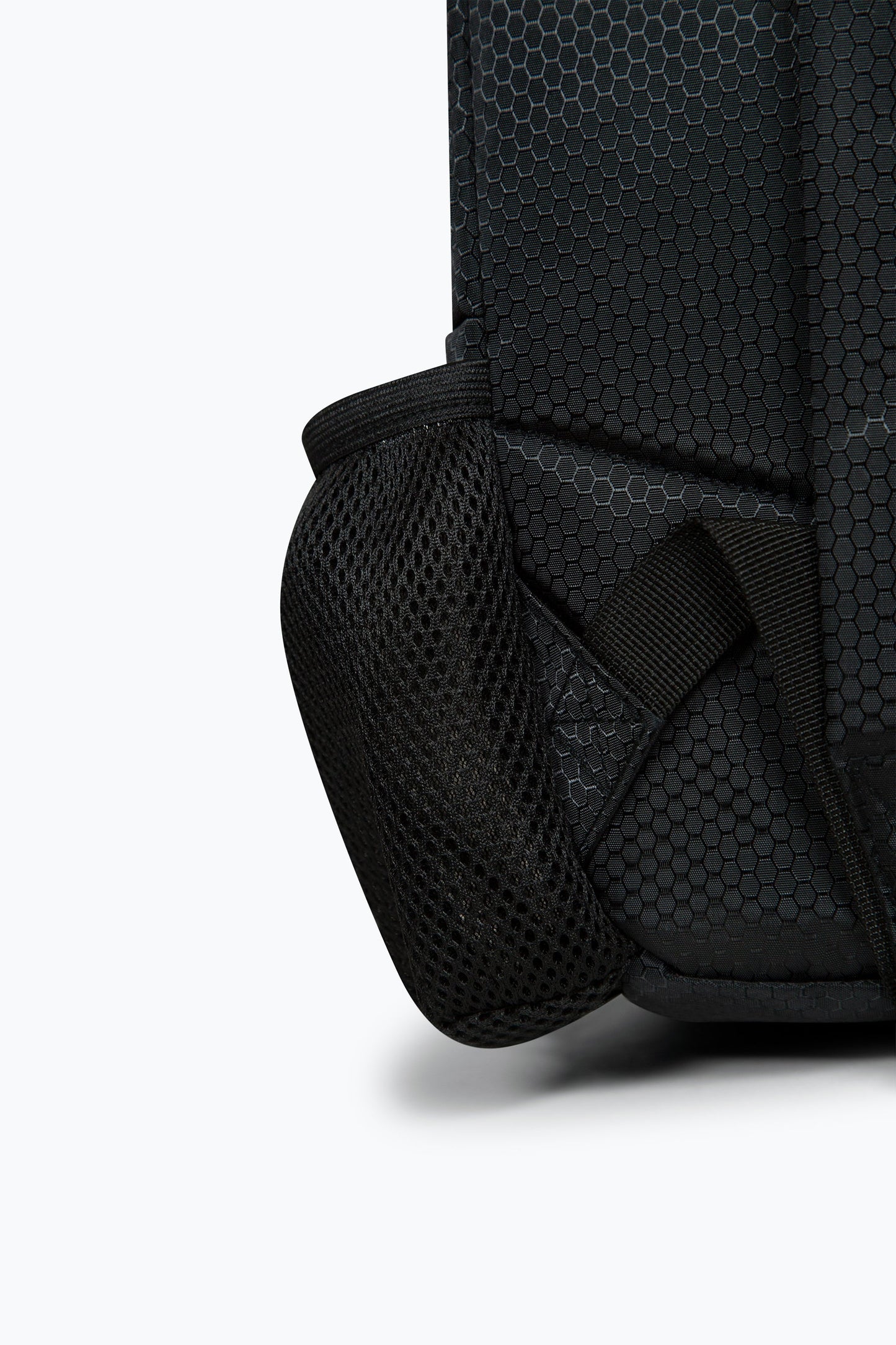 HYPE BLACK HEXAGON BADGE BACKPACK