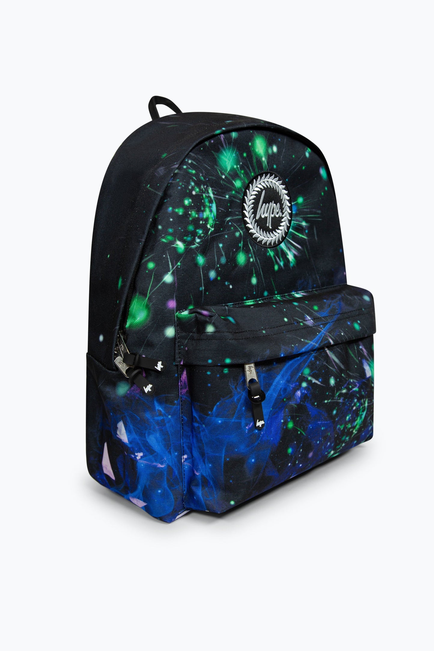 HYPE BLACK COSMOS BADGE BACKPACK