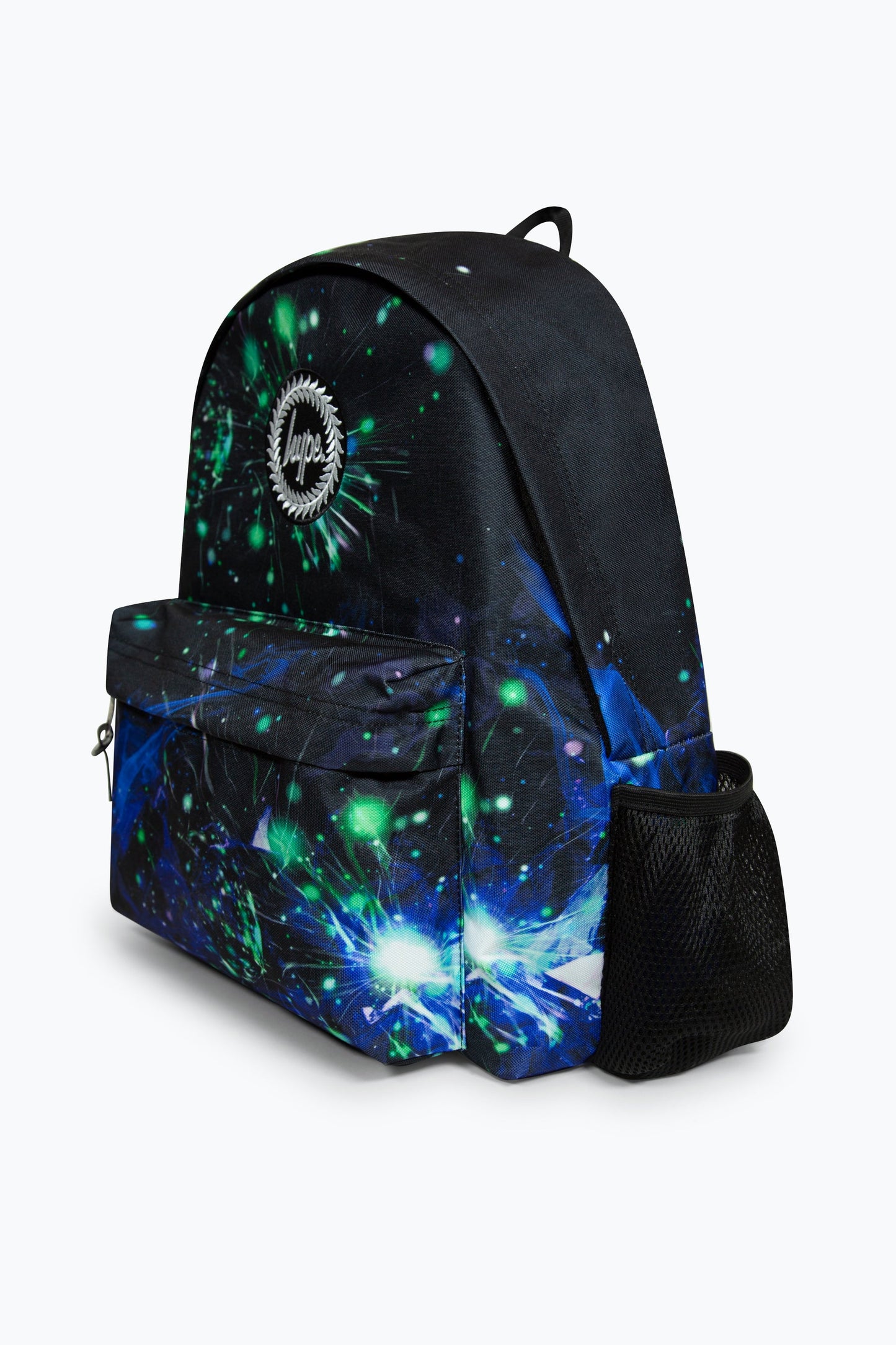 HYPE BLACK COSMOS BADGE BACKPACK