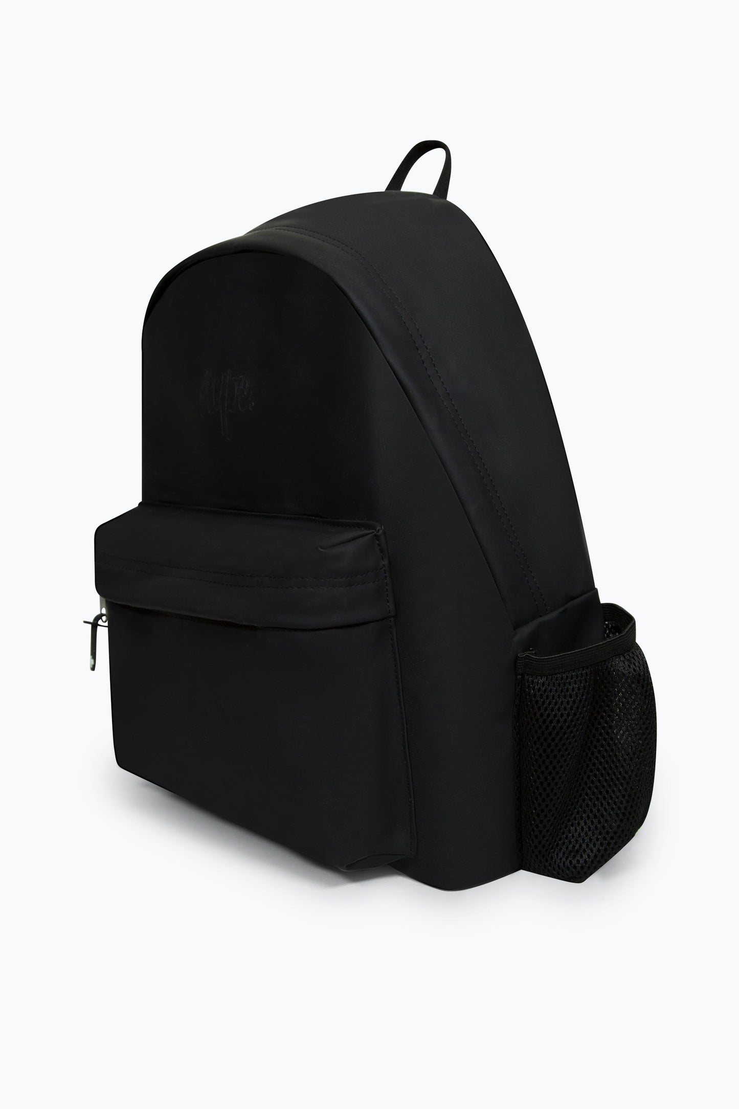 HYPE UNISEX BLACK RUBBER DEBOSSED ICONIC BACKPACK