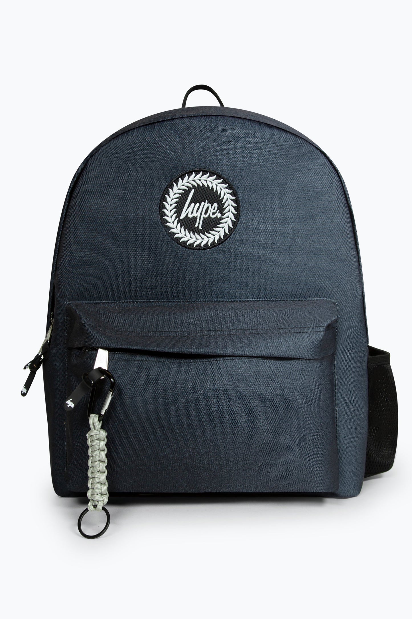 HYPE BLACK SPECKLE FADE BADGE BACKPACK