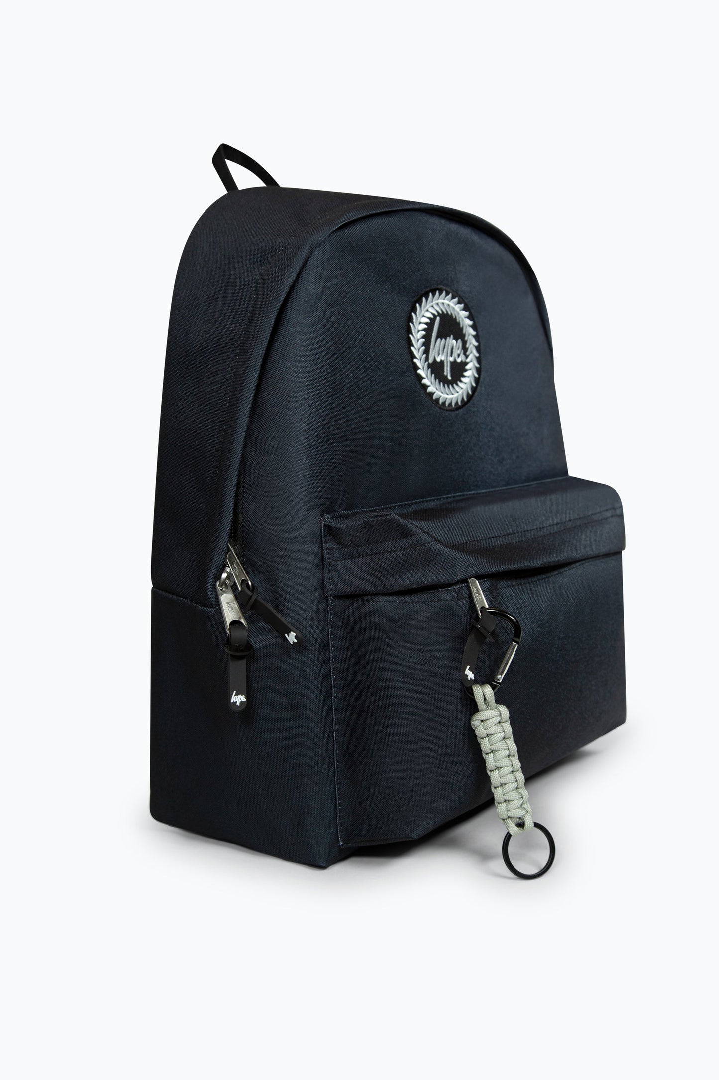 HYPE BLACK SPECKLE FADE BADGE BACKPACK