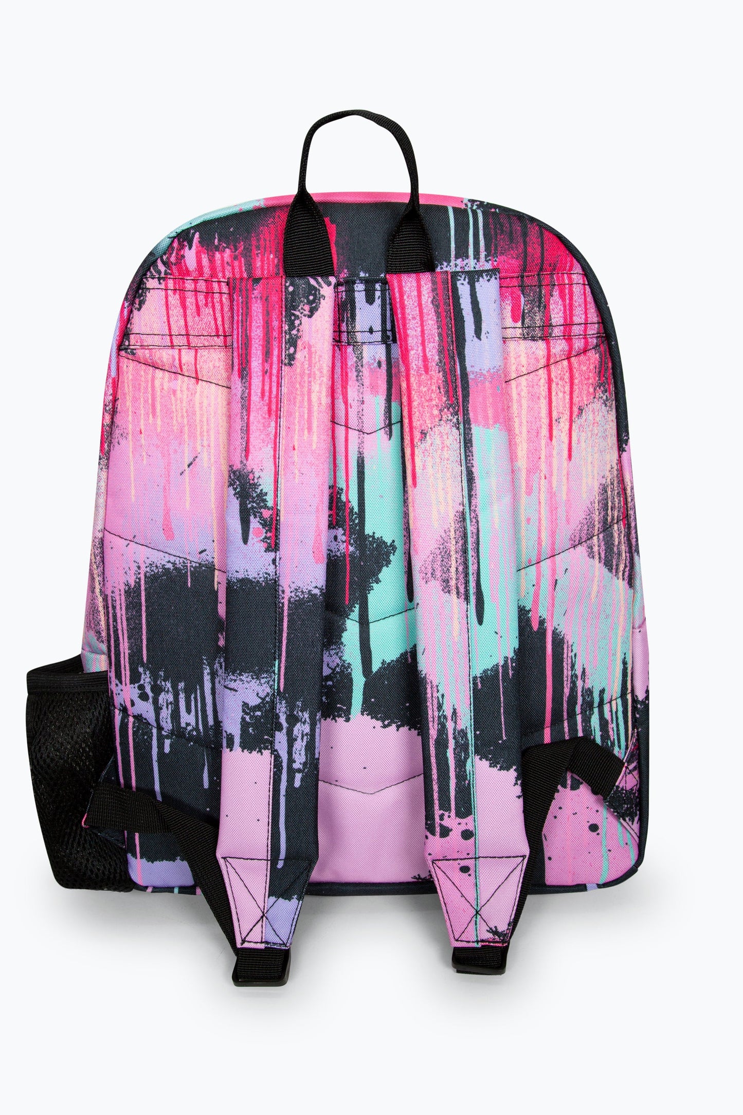 HYPE PINK SPRAY PAINT BADGE BACKPACK