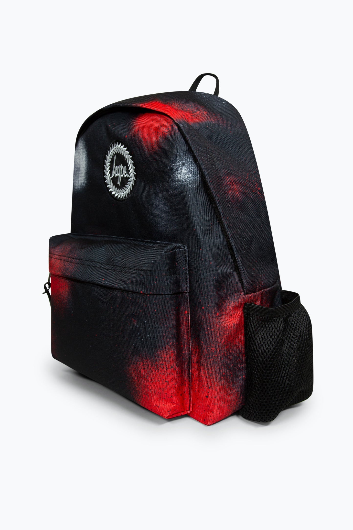 HYPE RED/WHITE SPRAY BADGE BACKPACK