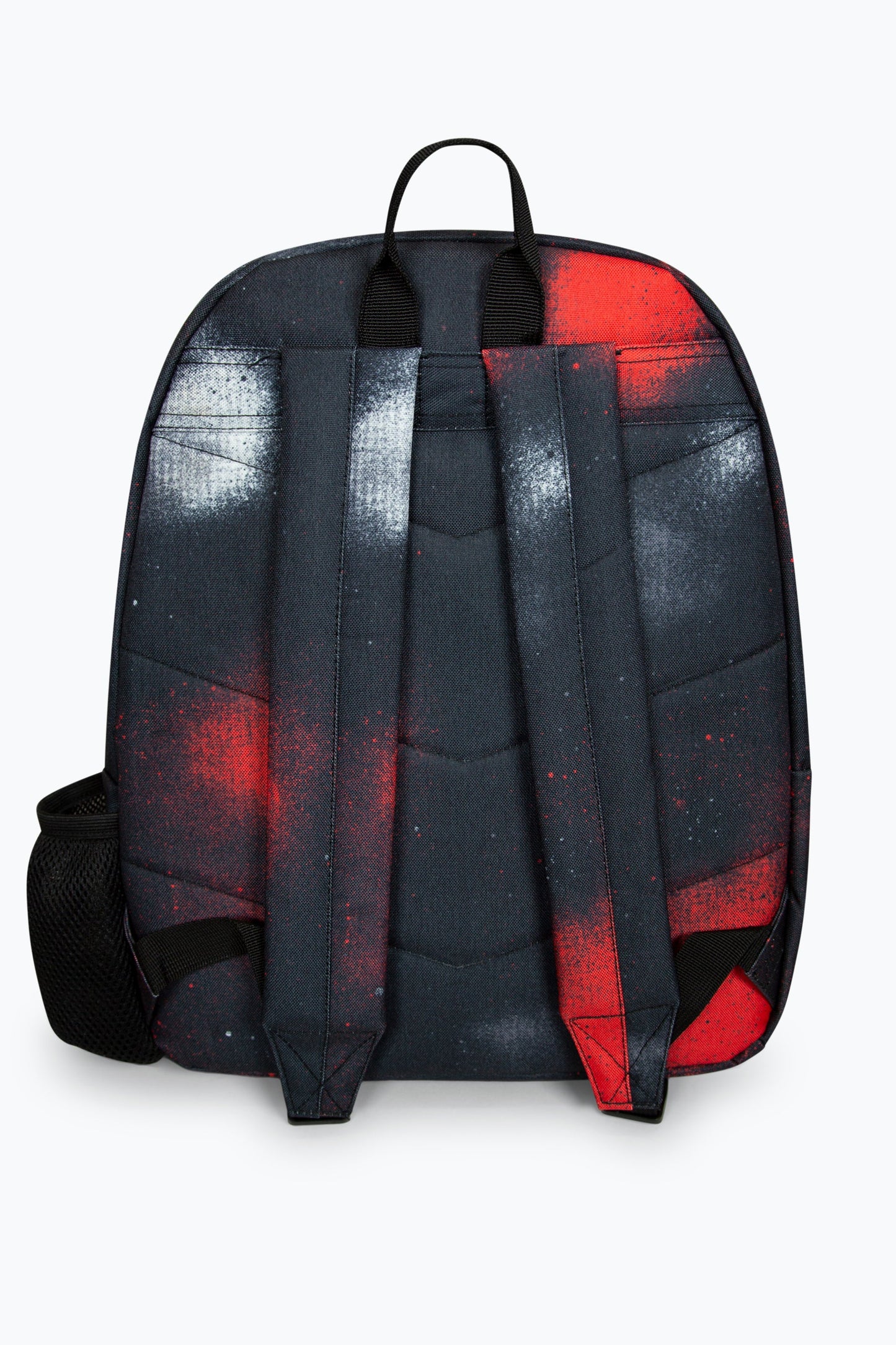 HYPE RED/WHITE SPRAY BADGE BACKPACK