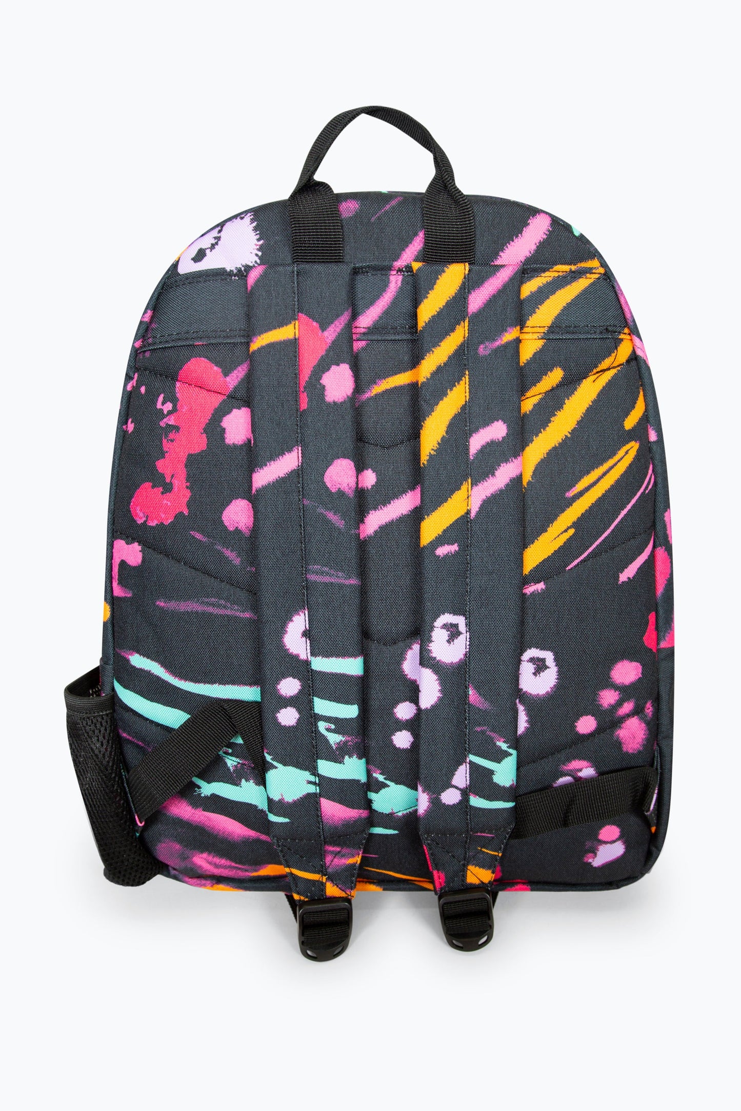 HYPE BLACK SCRATCHES BADGE BACKPACK