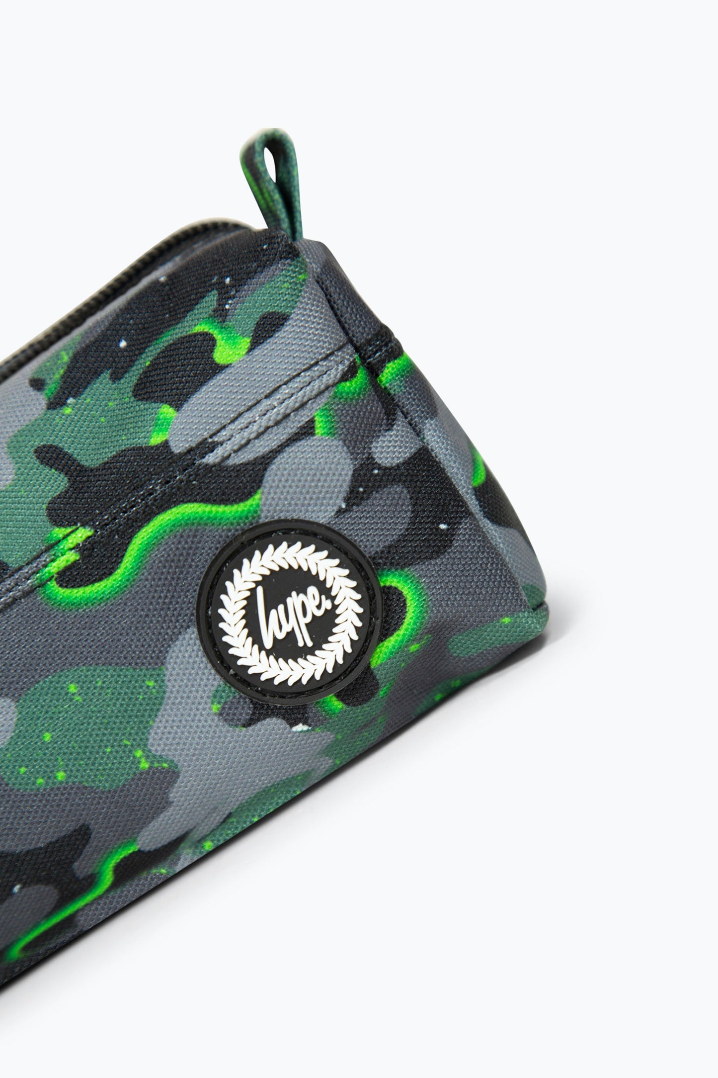 HYPE GREEN GLOW CAMO PENCIL CASE