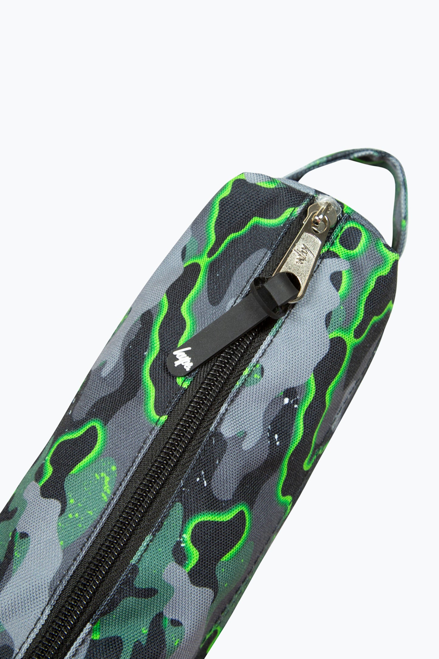 HYPE GREEN GLOW CAMO PENCIL CASE