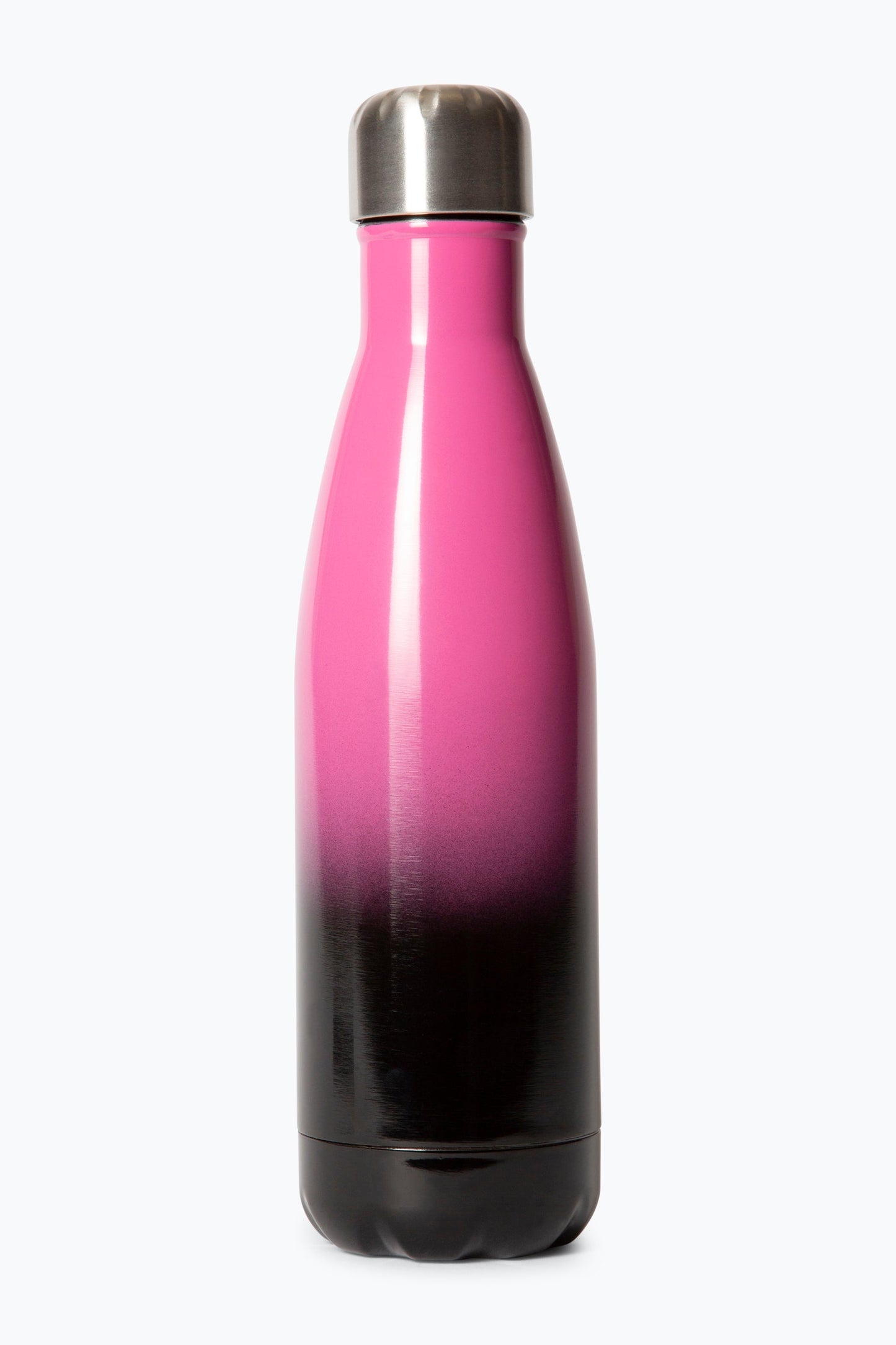 HYPE UNISEX BLACK PINK FADE WATER BOTTLE