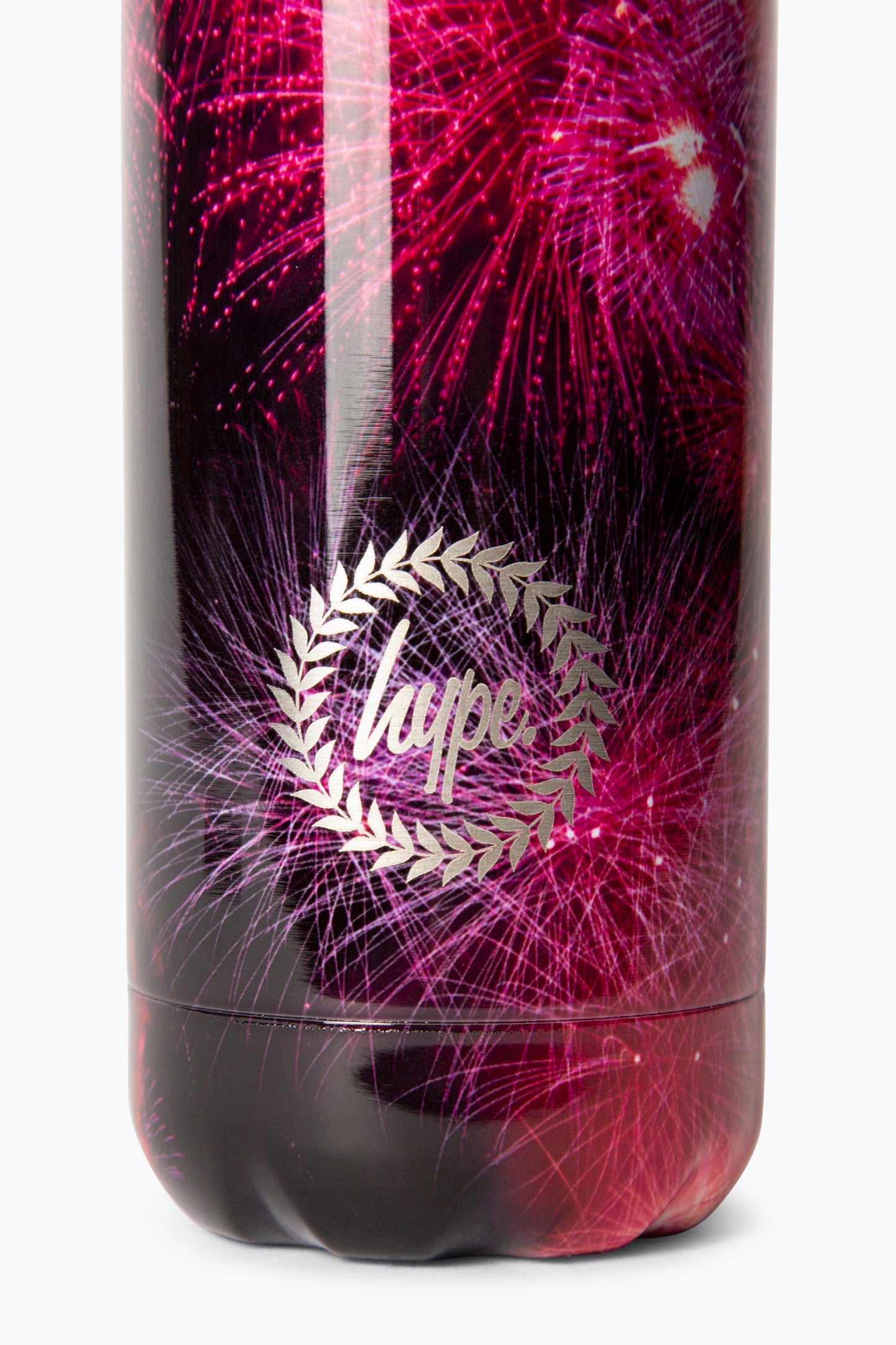 HYPE UNISEX BLACK FIREWORKS WATER BOTTLE