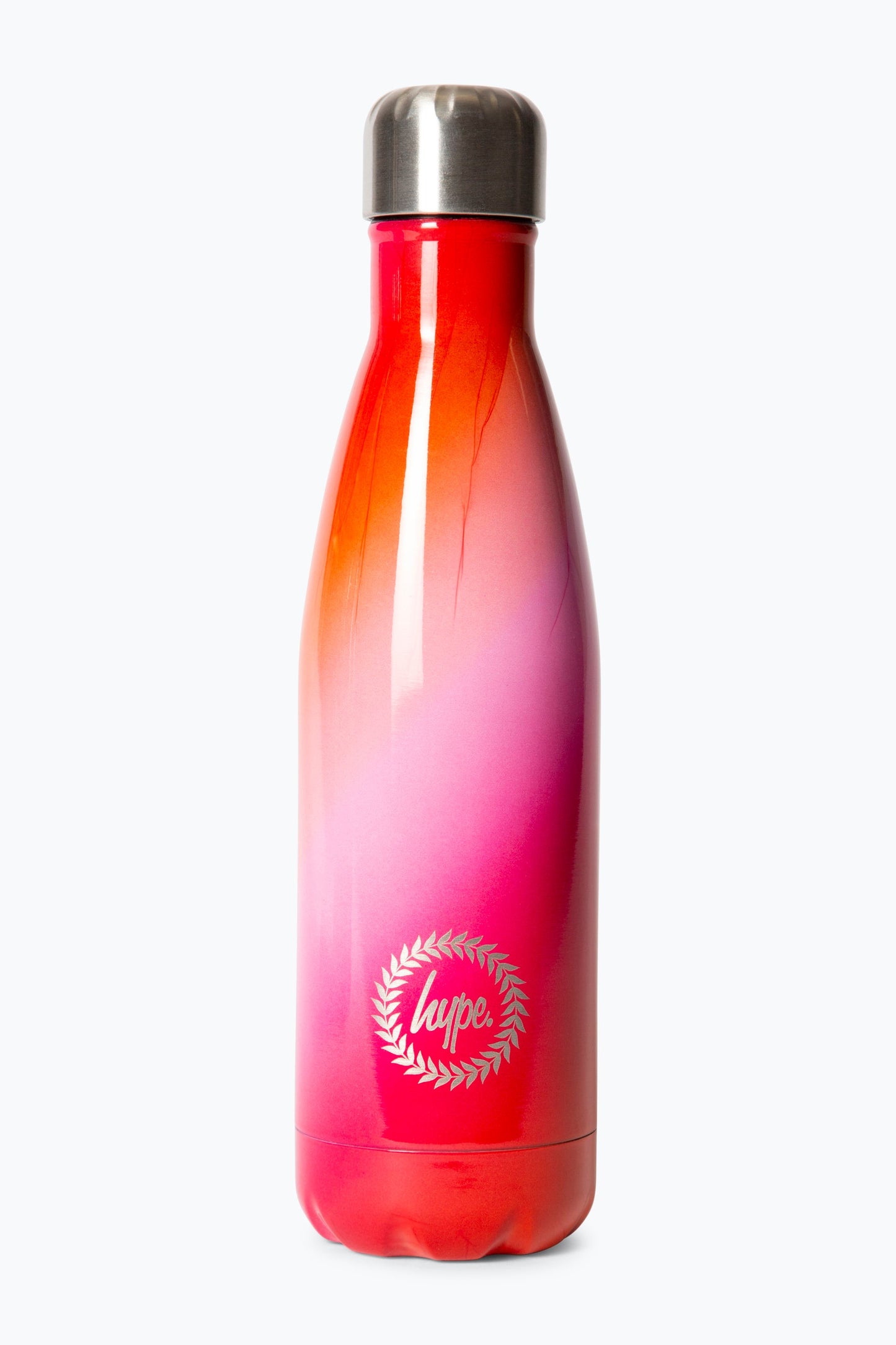 HYPE UNISEX MULTI PINK ORANGE GRADIENT WATER BOTTLE