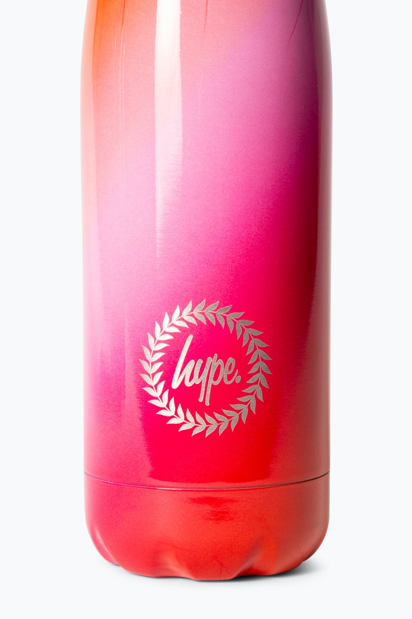 HYPE UNISEX MULTI PINK ORANGE GRADIENT WATER BOTTLE