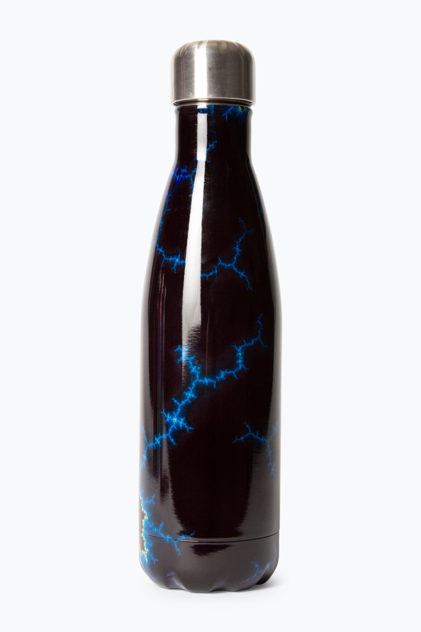 HYPE UNISEX BLACK BLUE LIGHTNING WATER BOTTLE