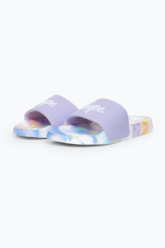 HYPE GIRLS MULTI RAINBOW CLOUDS SCRIPT SLIDERS