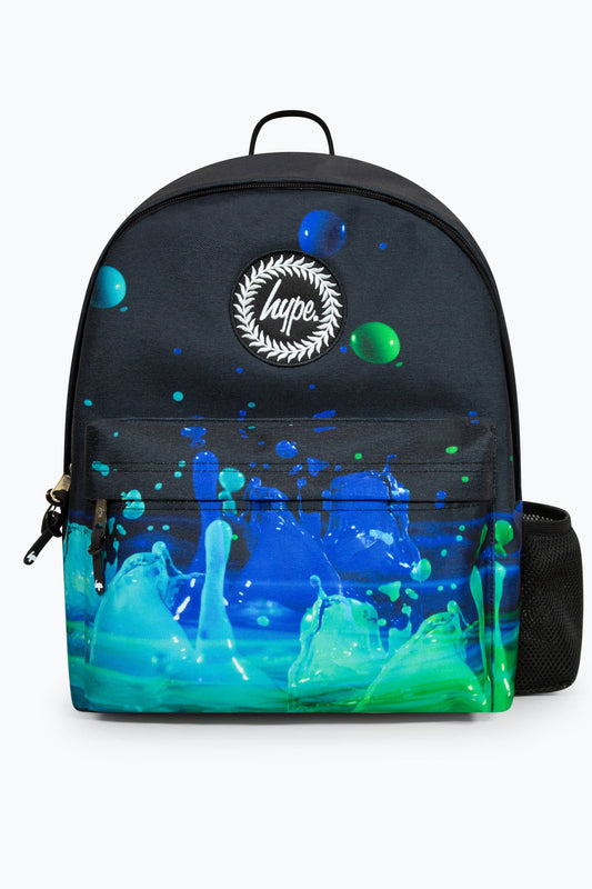 HYPE BLACK 3D DROPLETS BADGE BACKPACK