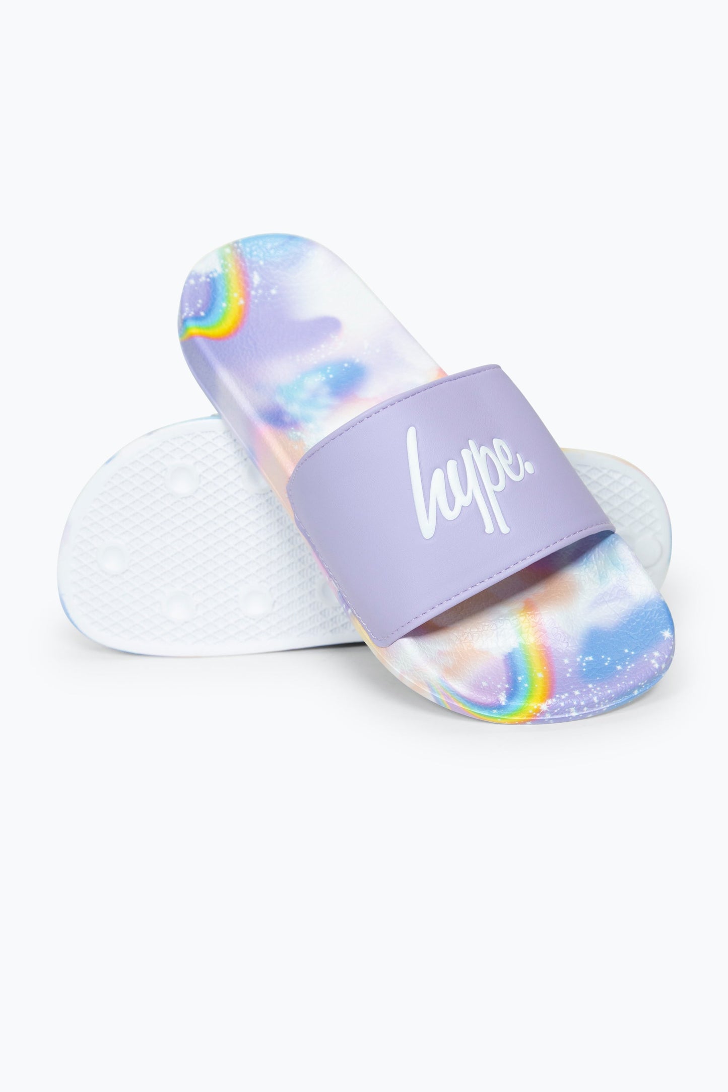 HYPE GIRLS MULTI RAINBOW CLOUDS SCRIPT SLIDERS