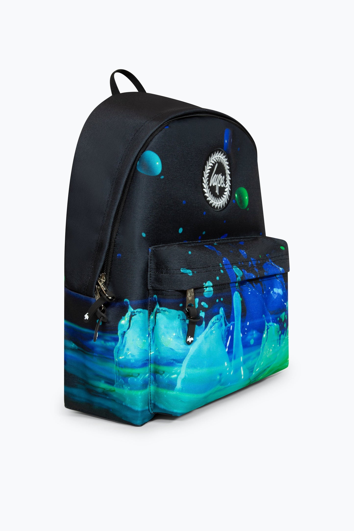 HYPE BLACK 3D DROPLETS BADGE BACKPACK