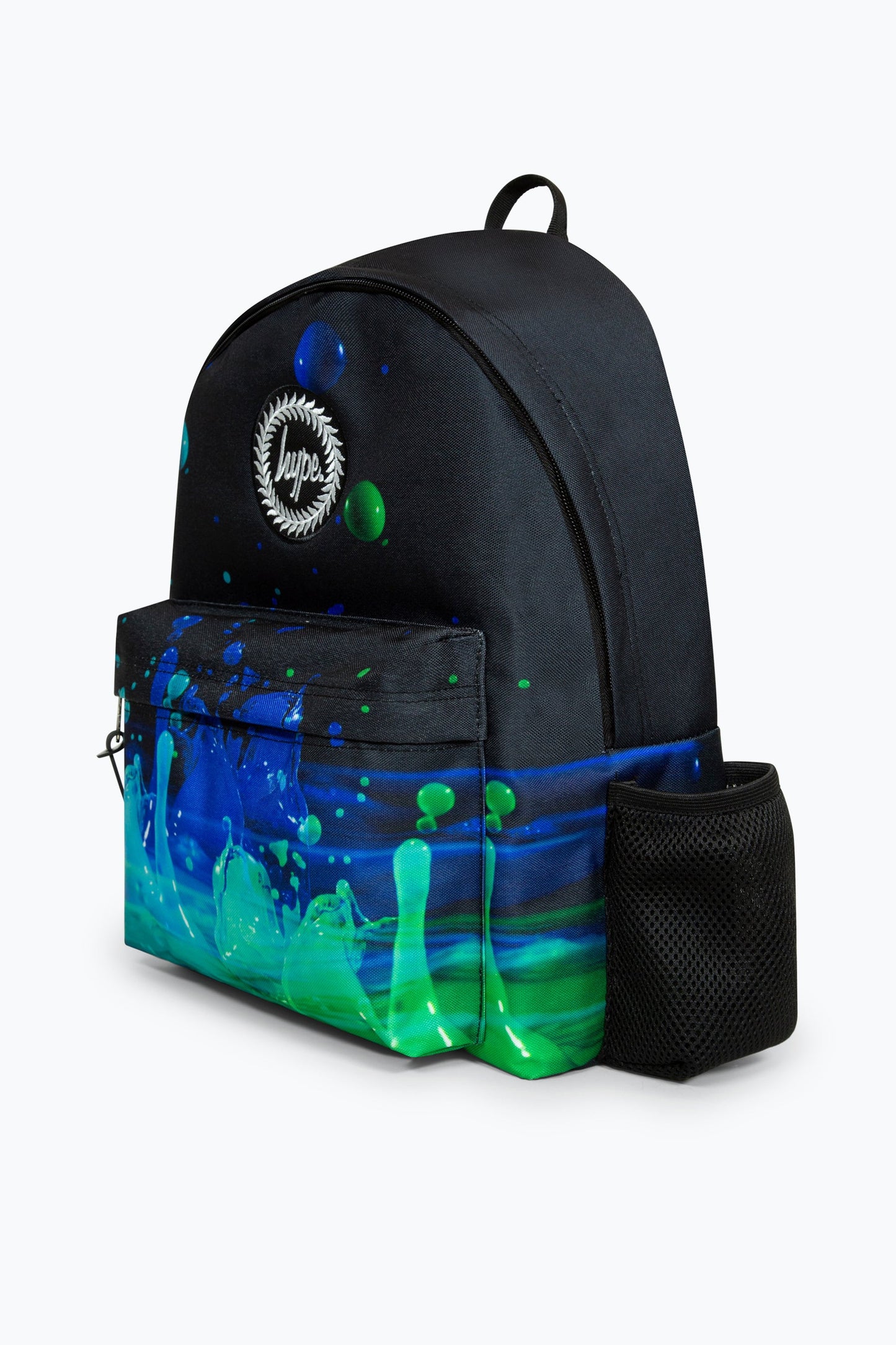 HYPE BLACK 3D DROPLETS BADGE BACKPACK