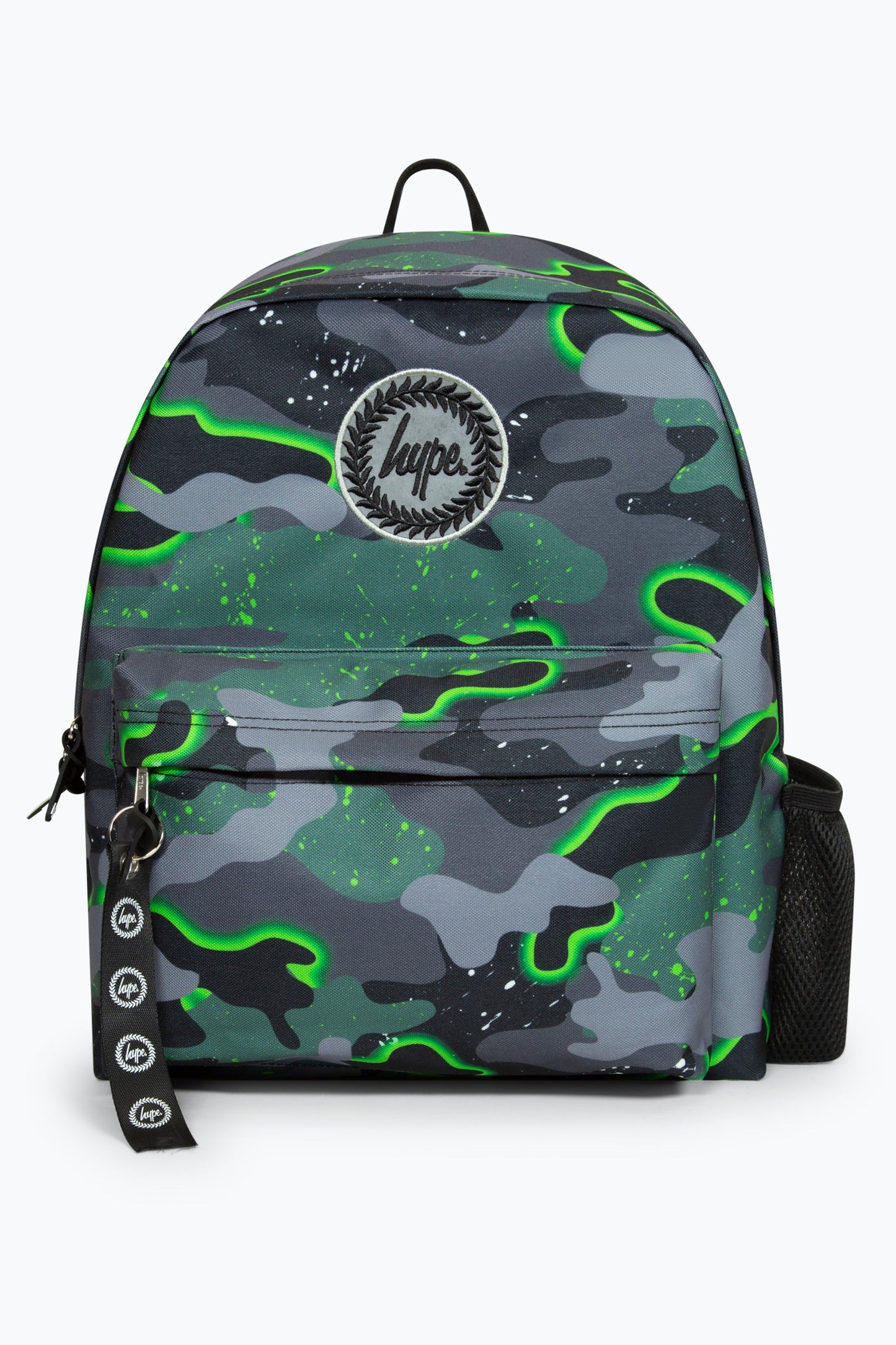 HYPE GREEN GLOW CAMO BADGE BACKPACK