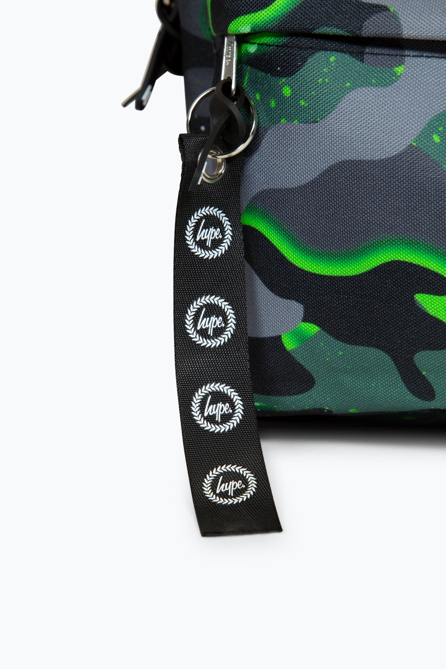 HYPE GREEN GLOW CAMO BADGE BACKPACK