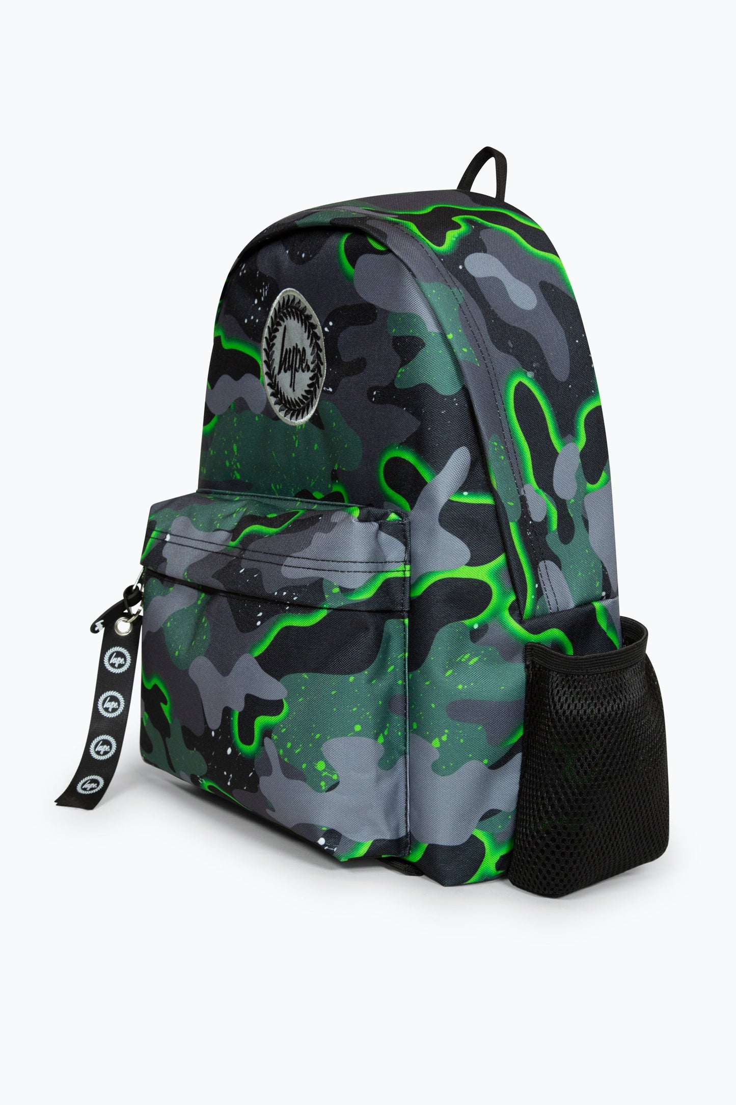 HYPE GREEN GLOW CAMO BADGE BACKPACK