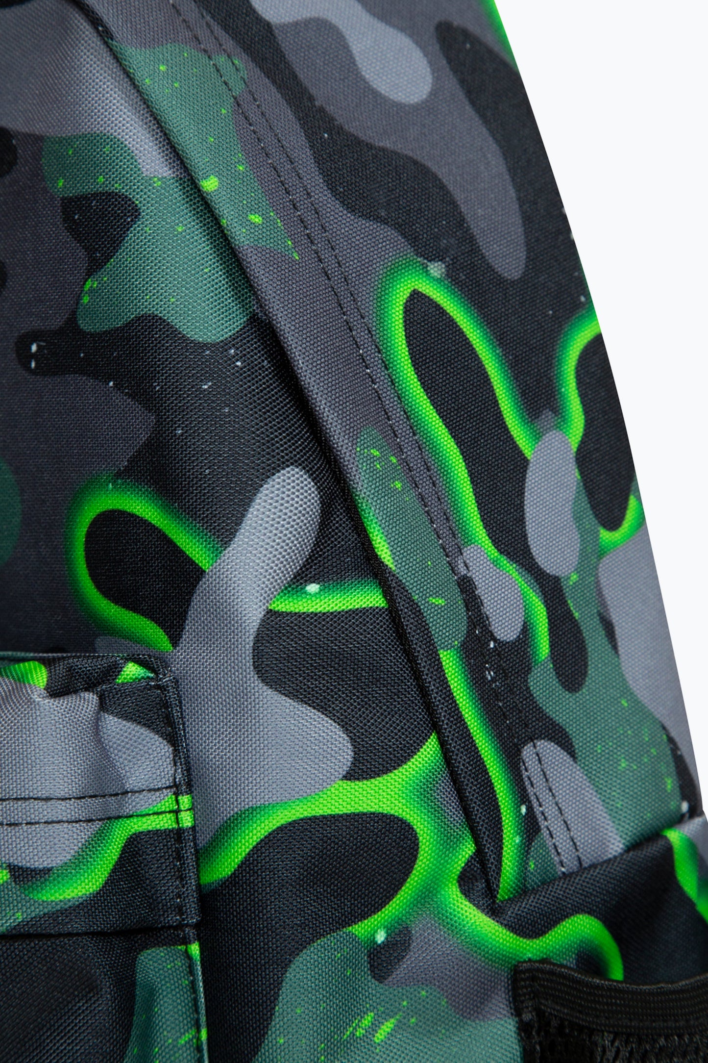 HYPE GREEN GLOW CAMO BADGE BACKPACK