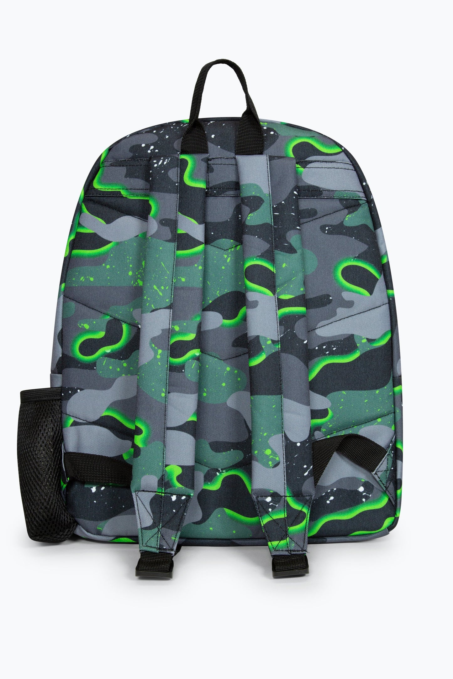 HYPE GREEN GLOW CAMO BADGE BACKPACK