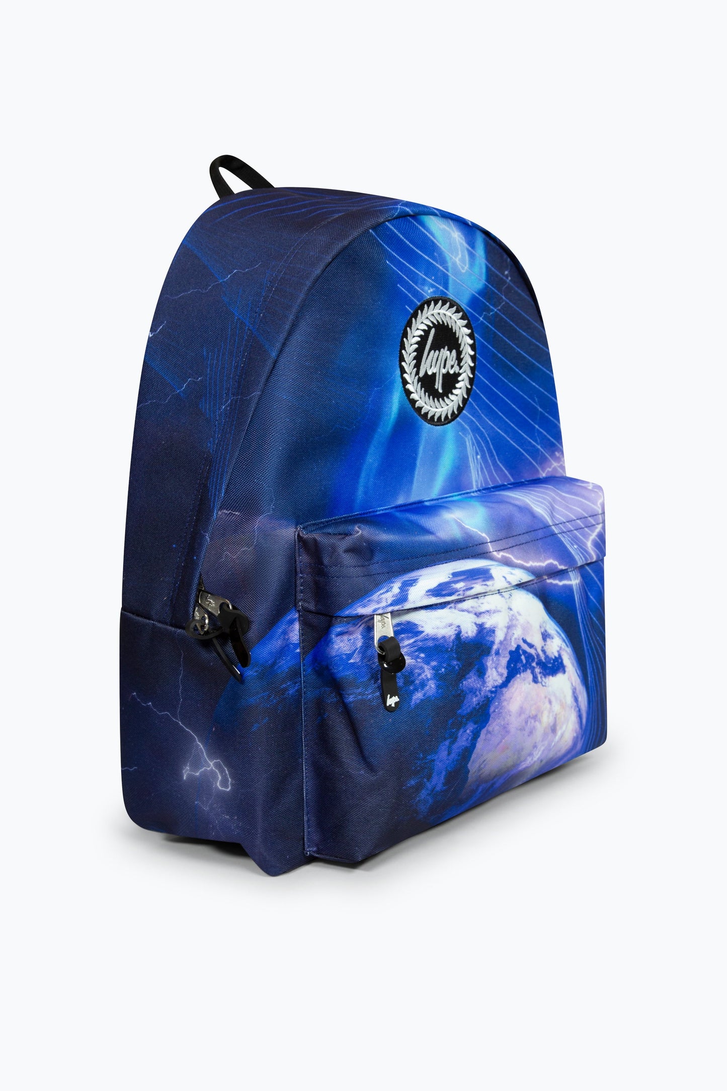 HYPE BLUE SPACE STORM BADGE BACKPACK