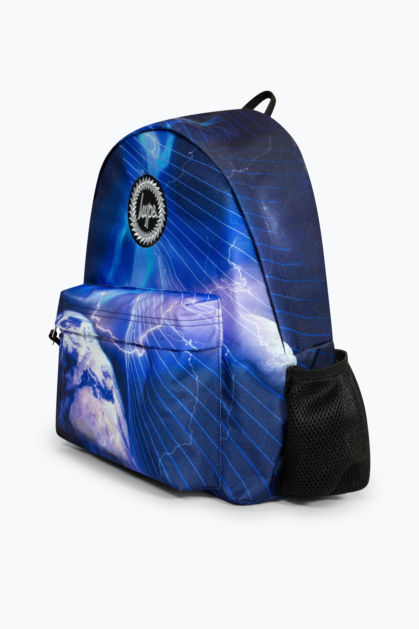 HYPE BLUE SPACE STORM BADGE BACKPACK