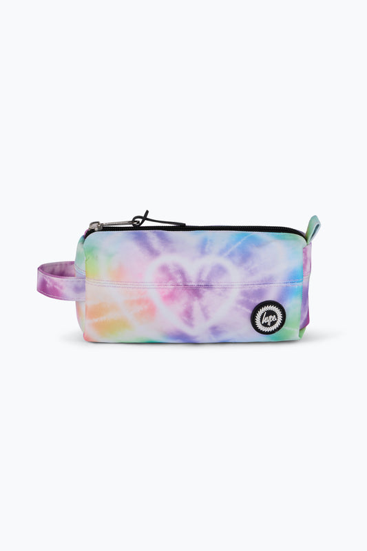 Hype Girls Rainbow Tye-Die Pencil Case