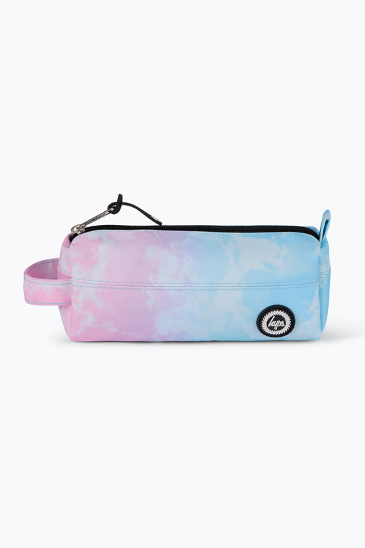 Hype Girls Pink/Blue Cloud Fade Pencil Case