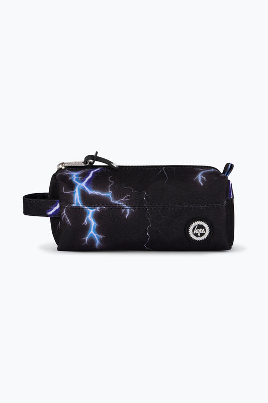 Hype Boys Black Lightning Pencil Case