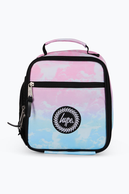 Hype Girls Multi Pastel Clouds Lunch Bag